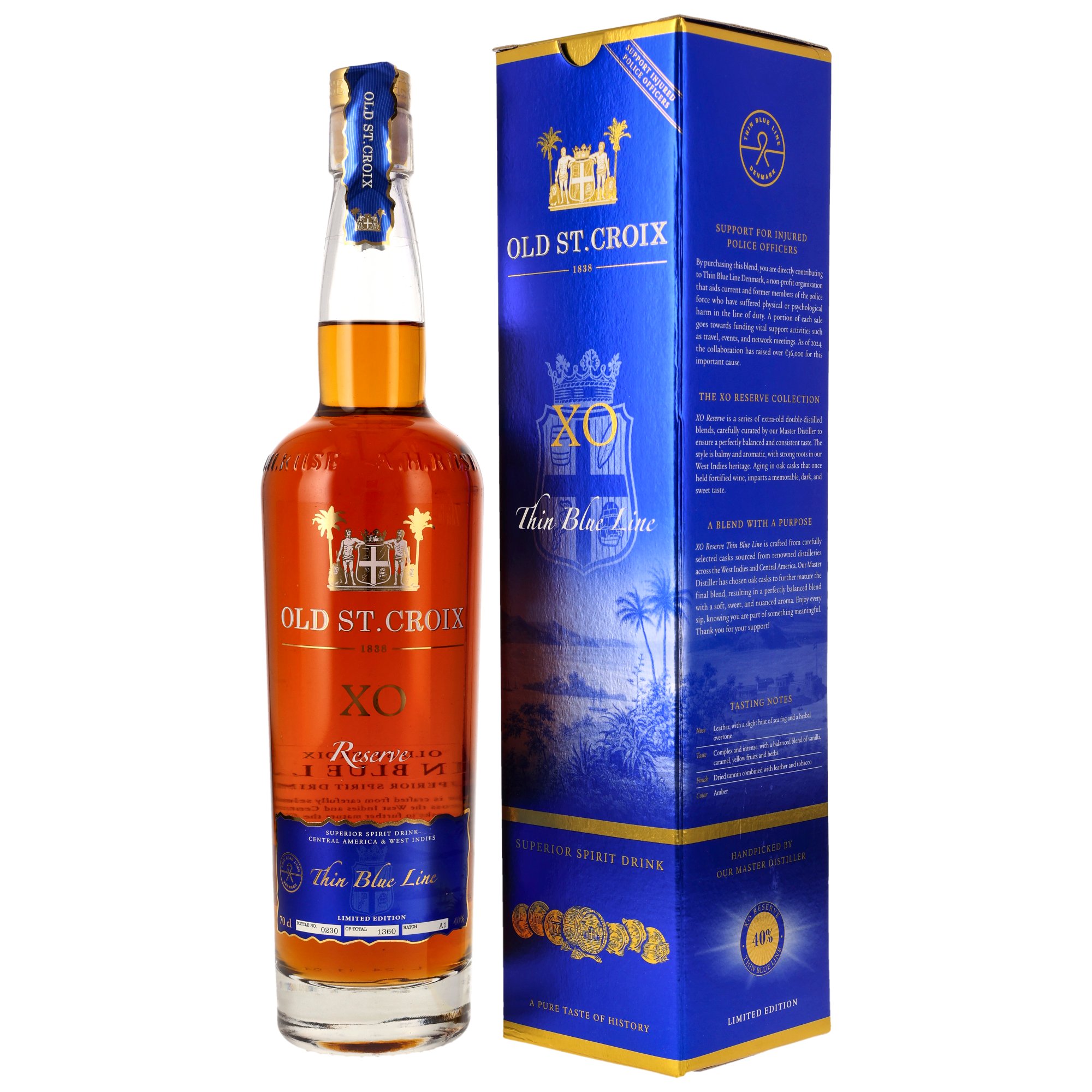 Old St. Croix (Riise) The Thin Blue Line XO Reserve