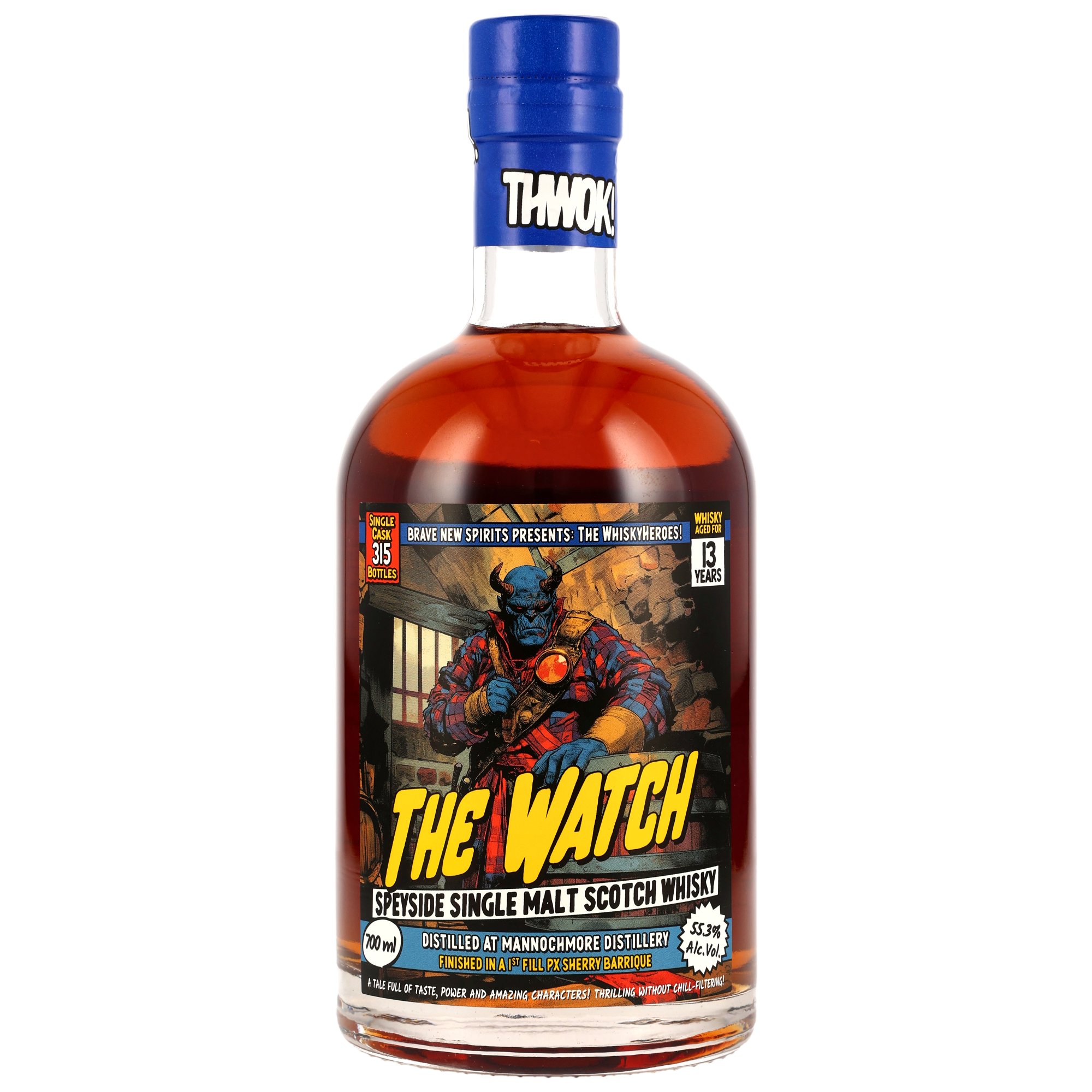 Mannochmore 13 y.o. Whiskyheroes: The Watch - Brave New Spirits
