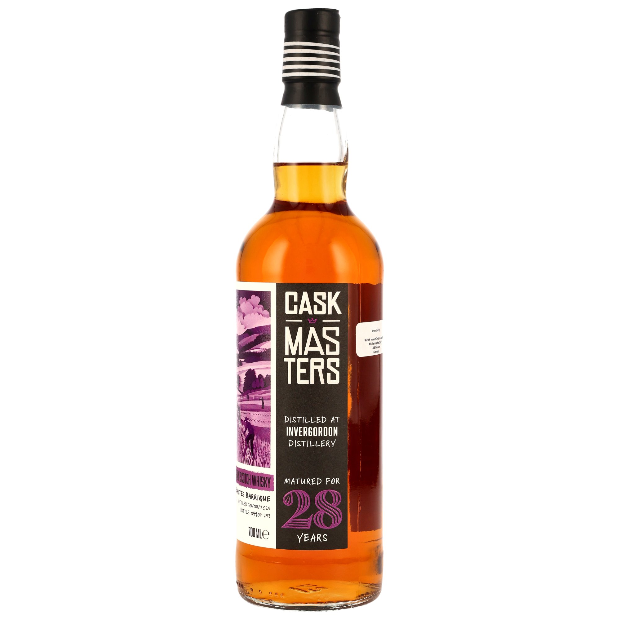 Invergordon 1997/2025 - 28 y.o. - 1st Fill Rivesaltes #300725 - Cask Masters - Brave New Spirits