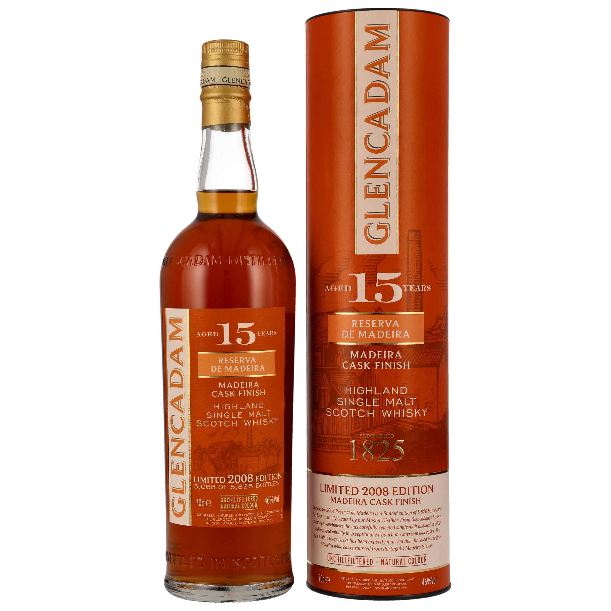 Glencadam 2008/2023 - 15 y.o. Madeira Cask Finish