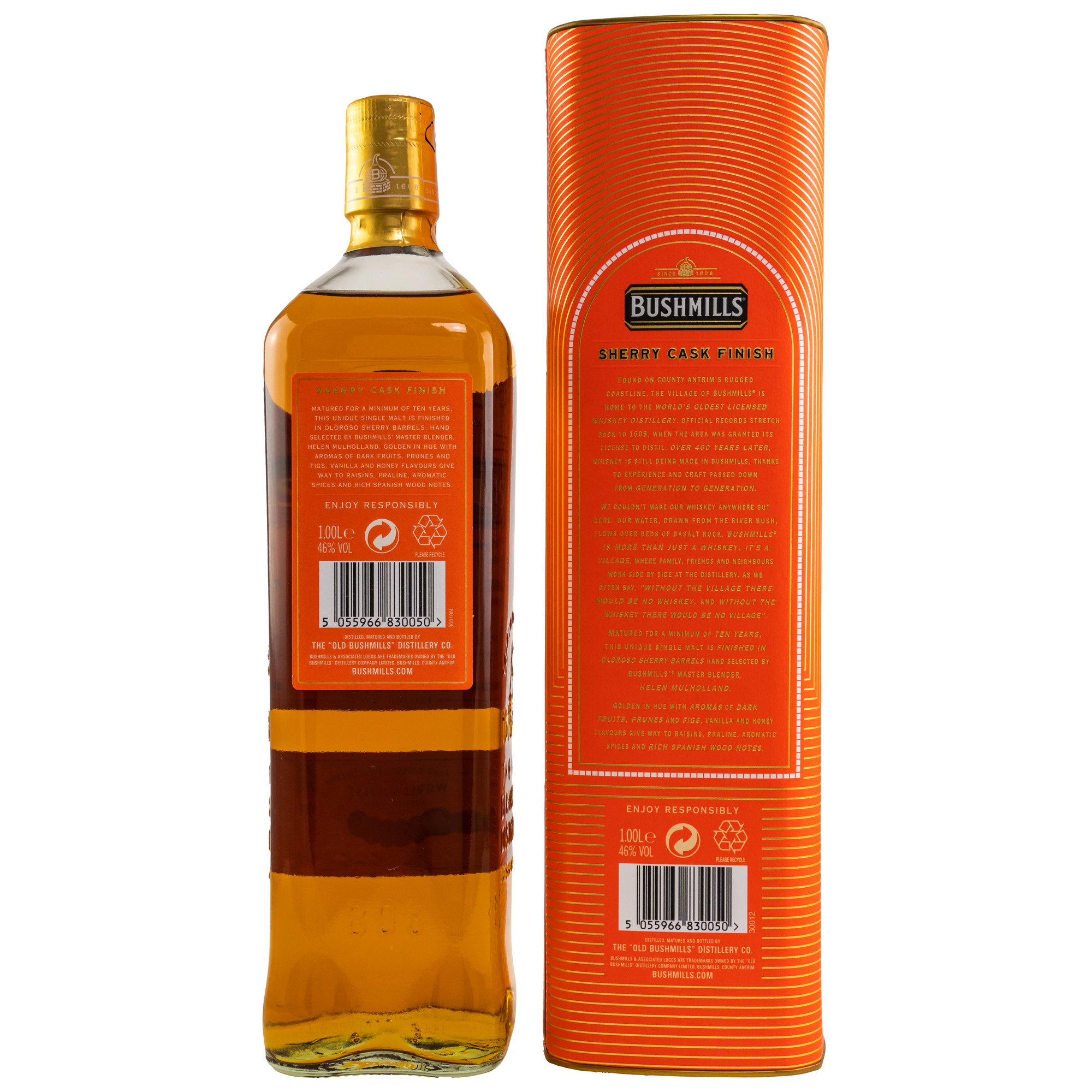 Bushmills 10 y.o. Sherry Cask LITER