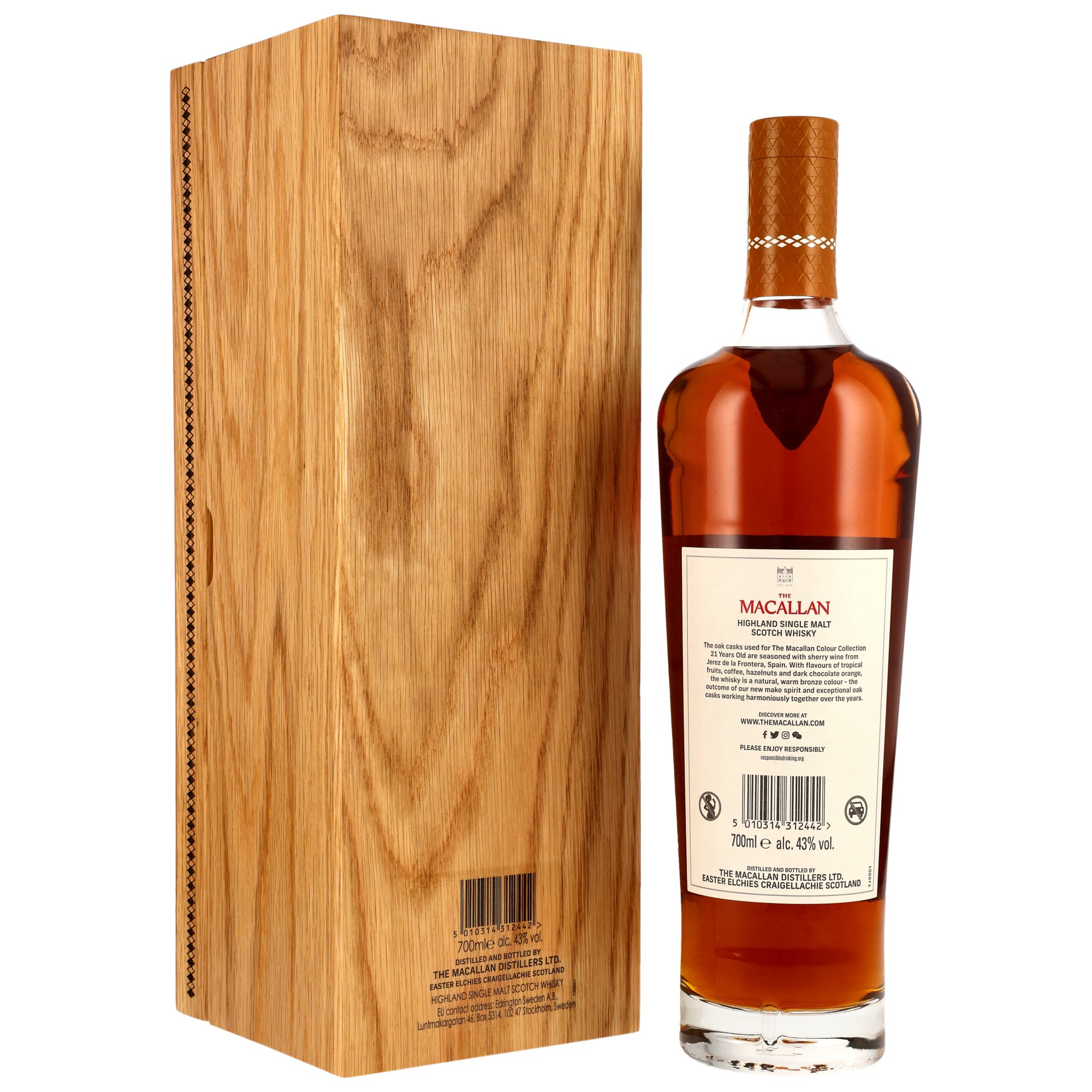 Macallan 21 y.o. Colour Collection