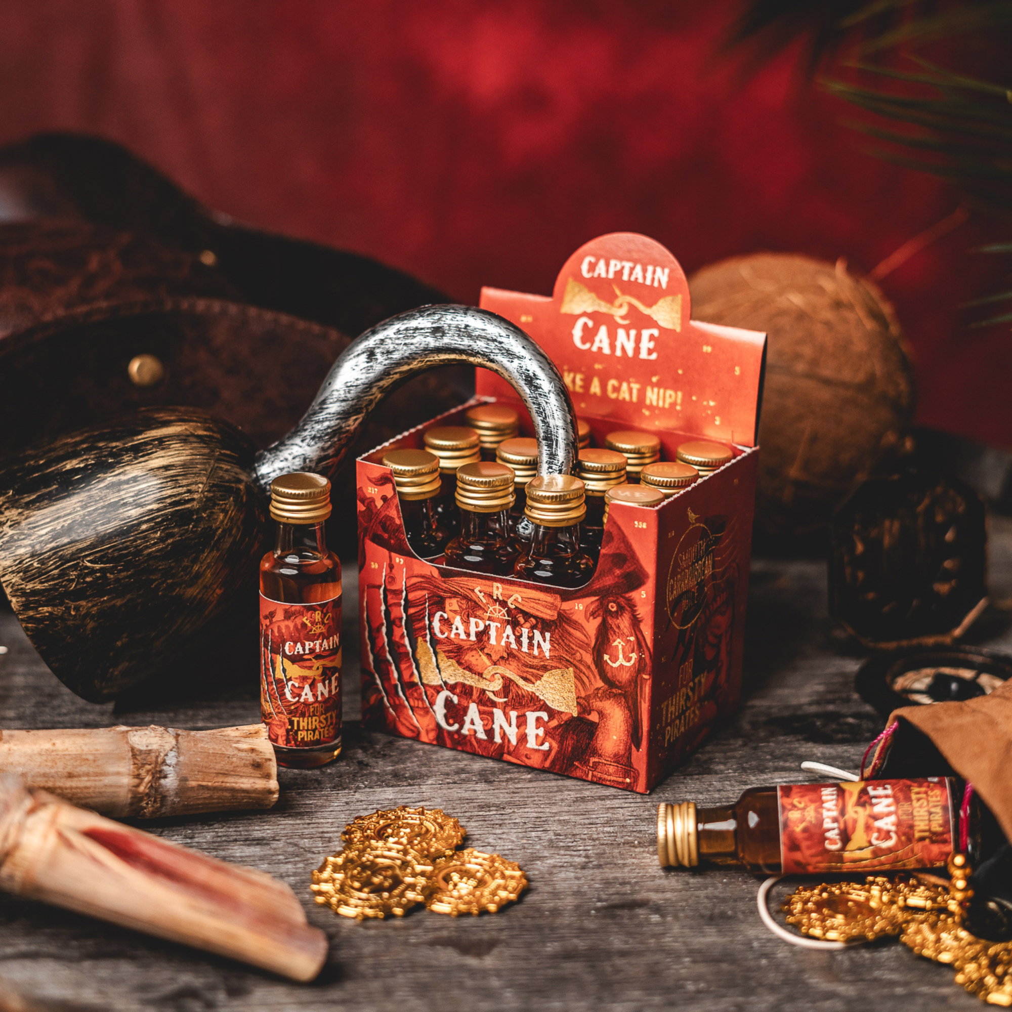 Captain Cane Miniaturbox - VPE: 12x0,02 l