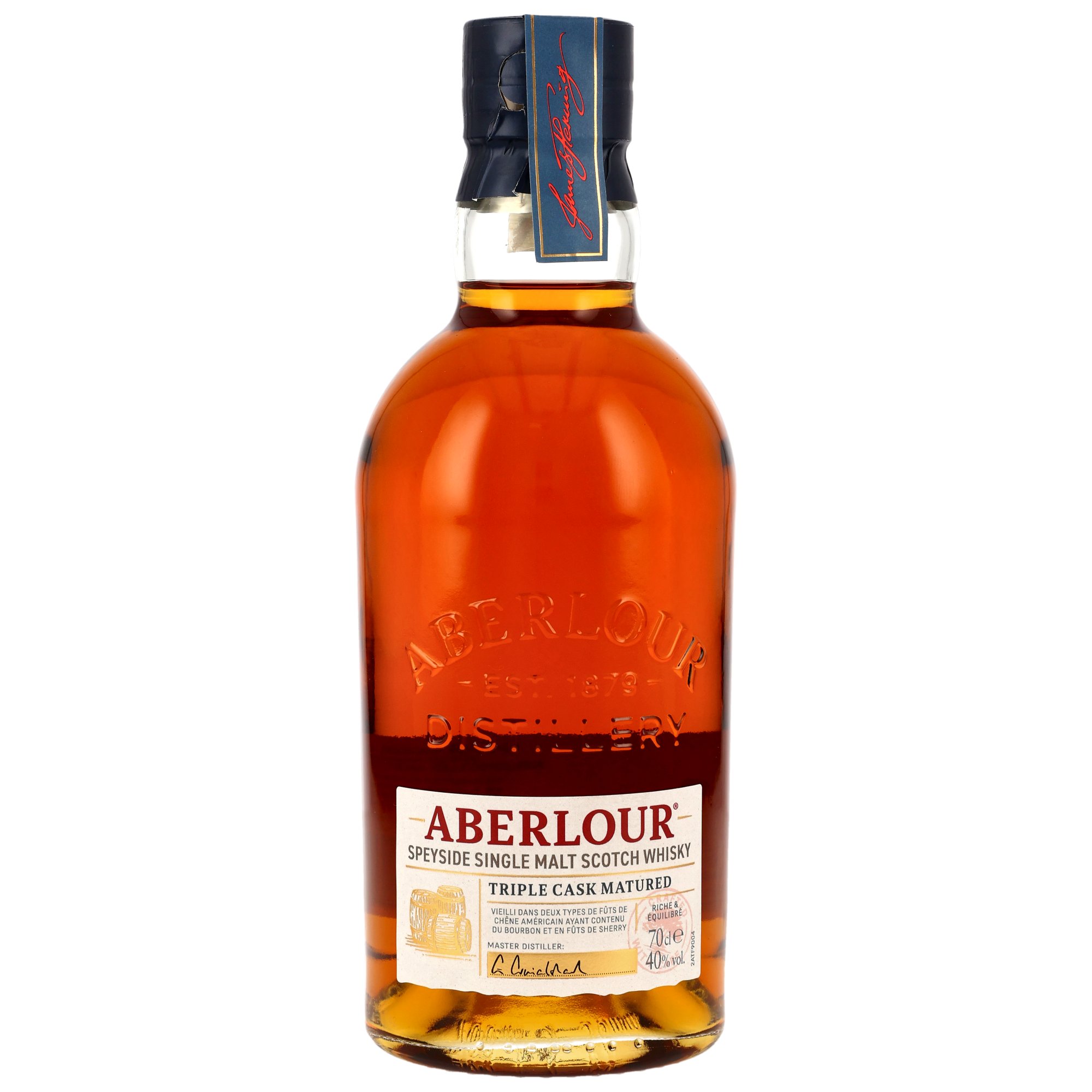 Aberlour Triple Cask Matured - neue Ausstattung (französisches Etikett) ohne GP