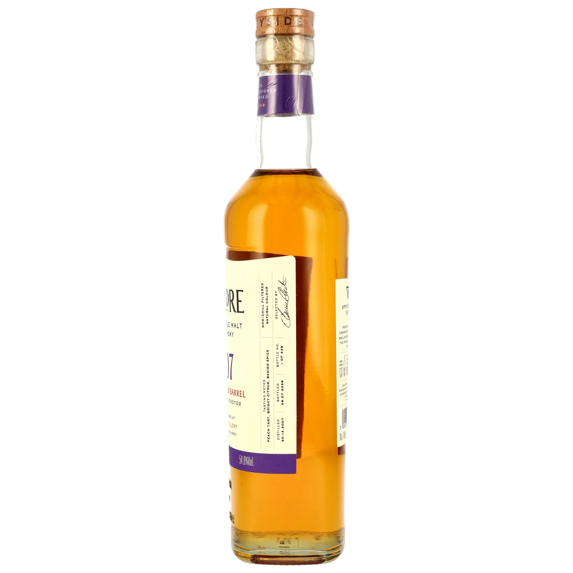 Tormore 2007/2026 - 18 y.o. - Refill Bourbon Barrel #700702 - 50th Anniversary Kirsch Import