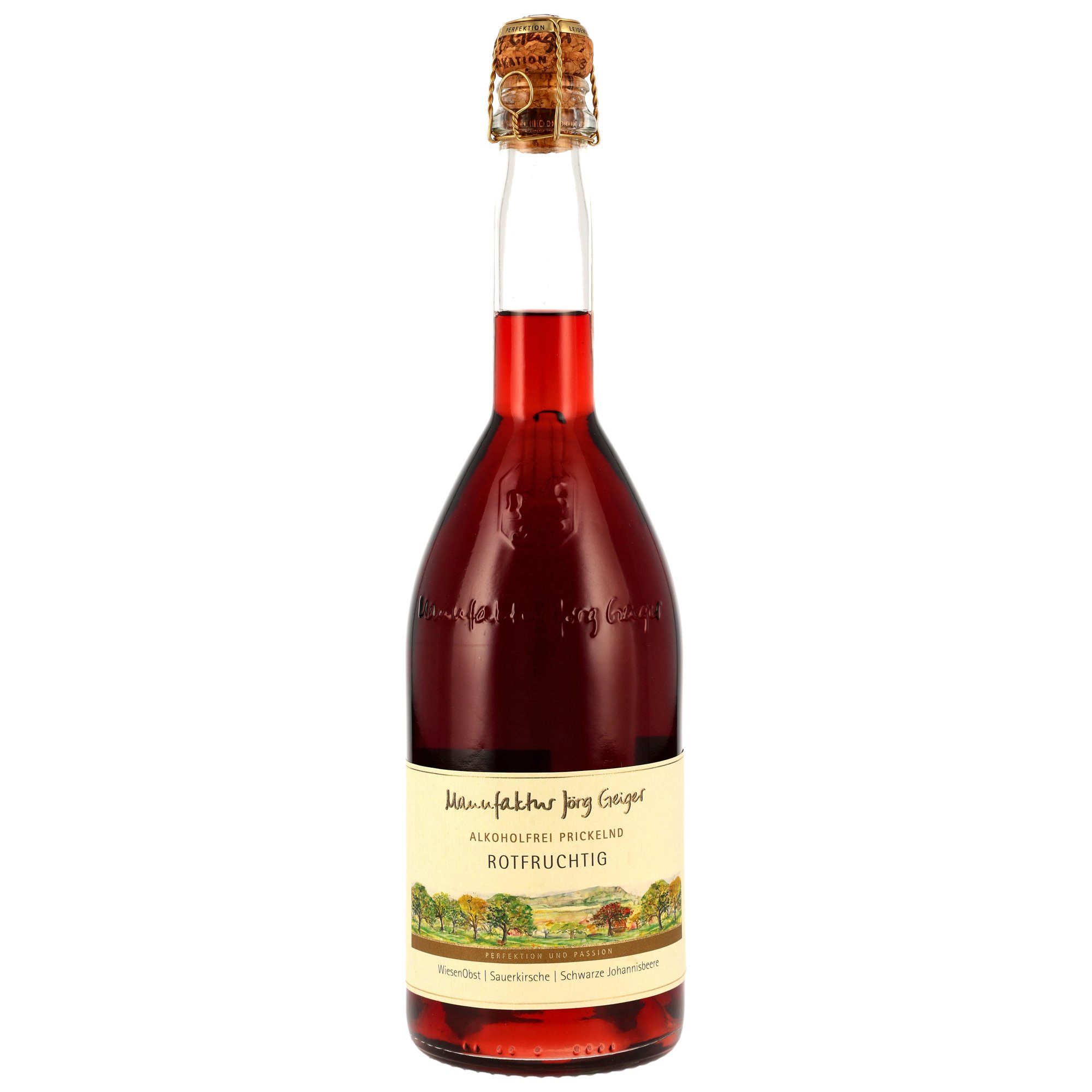 Rotfruchtig Alkoholfrei - MHD Artikel - Manufaktur Jörg Geiger