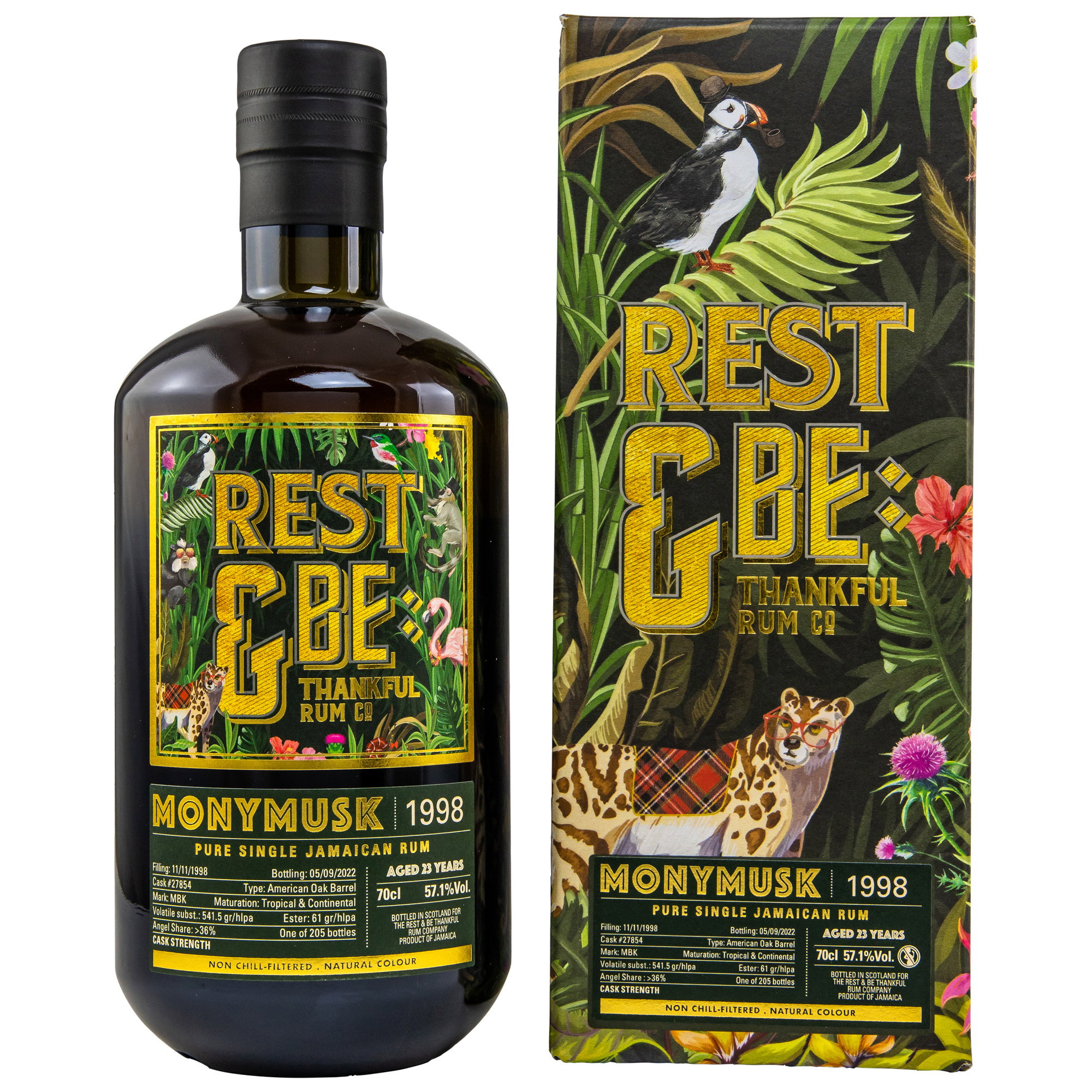Monymusk 1998/2022 - 23 y.o. - MBK Single Cask #27854 - Rest & Be Thankful