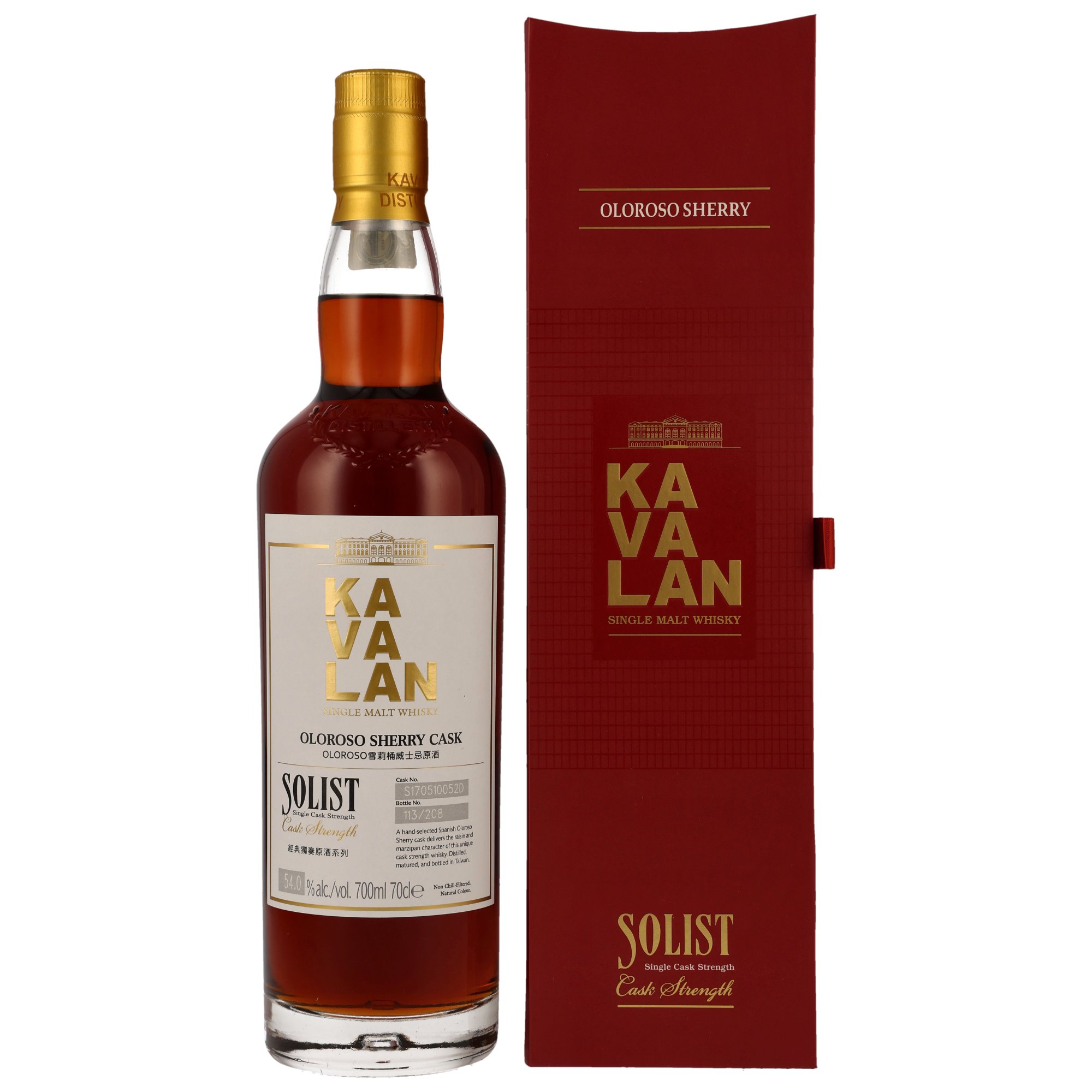 Kavalan Solist / Sherry Cask - 54%