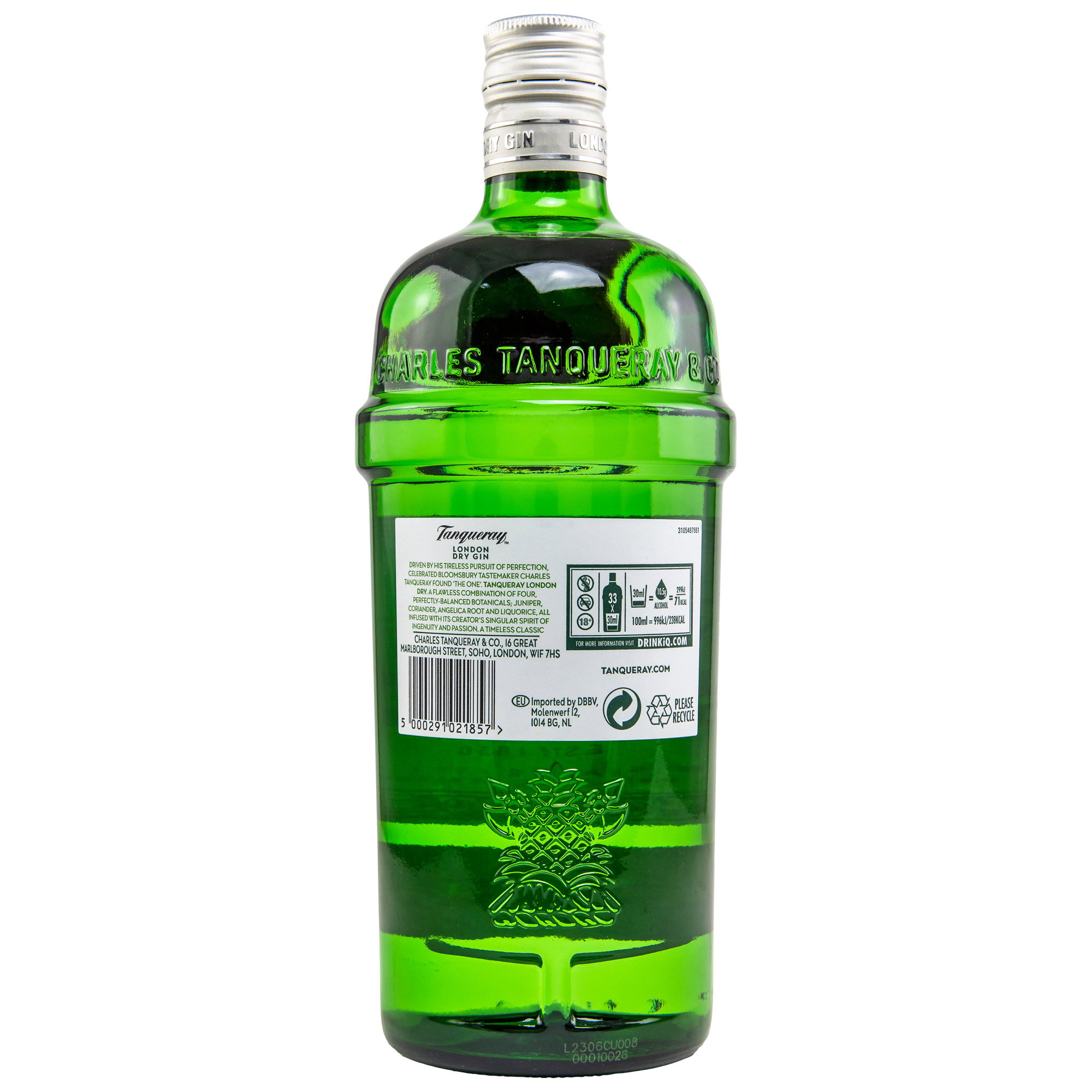 Tanqueray London Dry Gin LITER - 43,1%