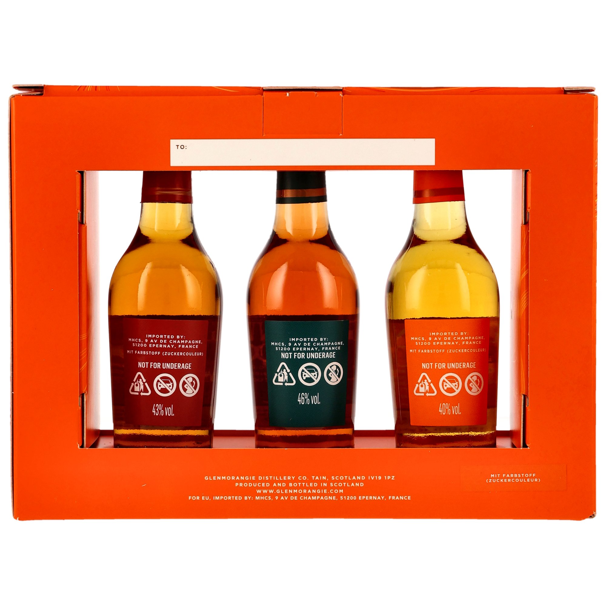 Glenmorangie Set Collection 3 x 0,10l (The Lasanta/Quinta Ruban/Original