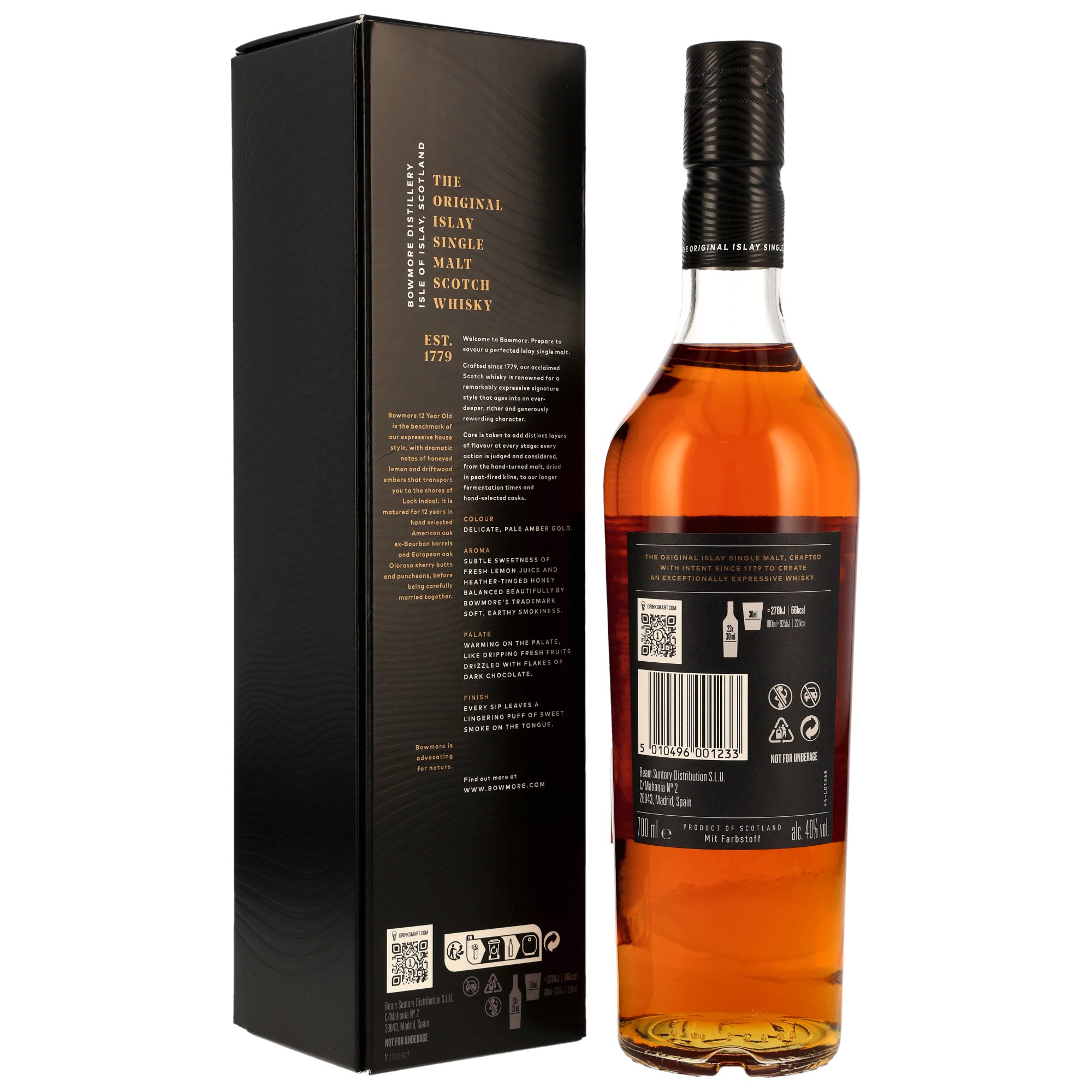 Bowmore 12 y.o. Neues Design 2025
