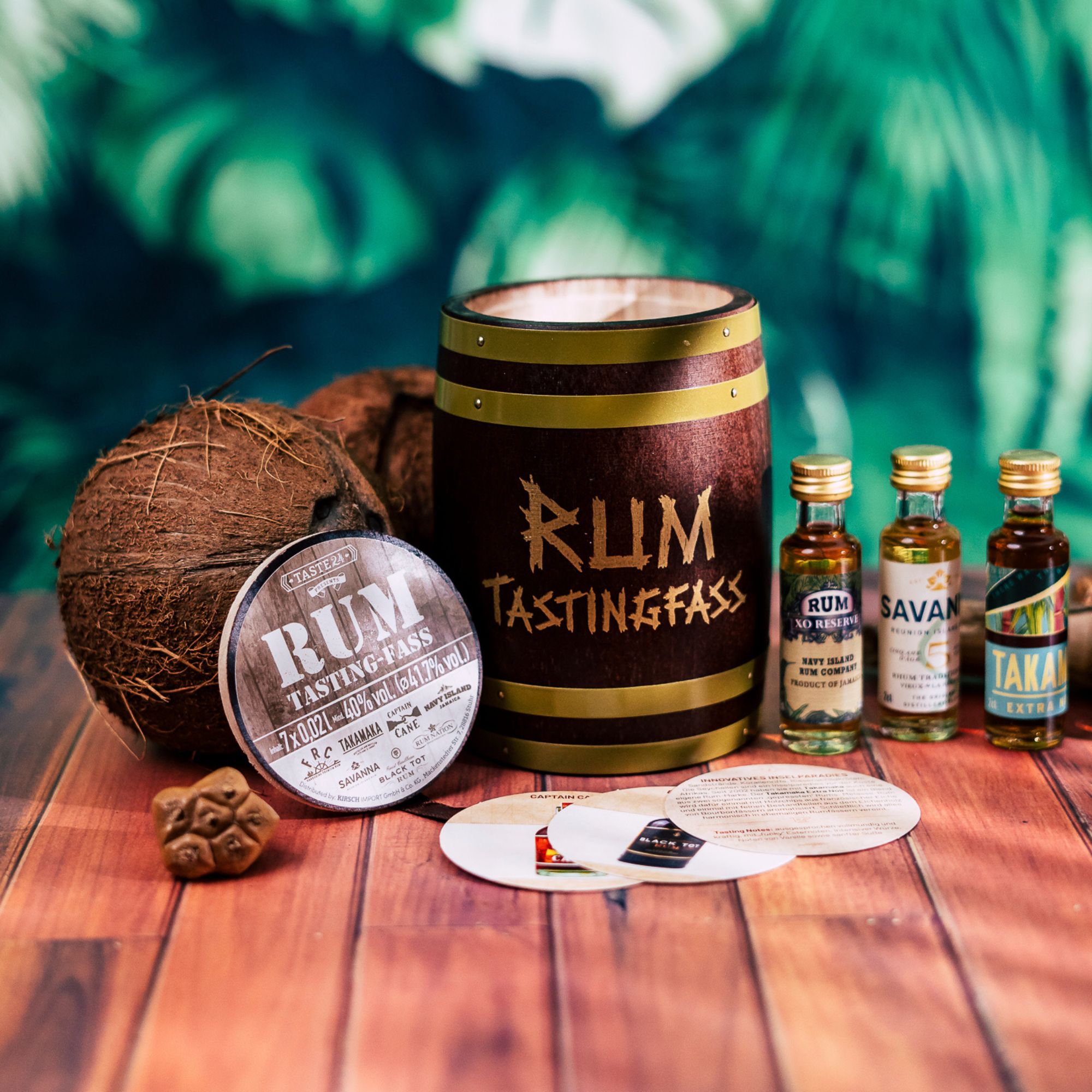 Rum Tasting Fass 7x 0,02l (30er Kartons)