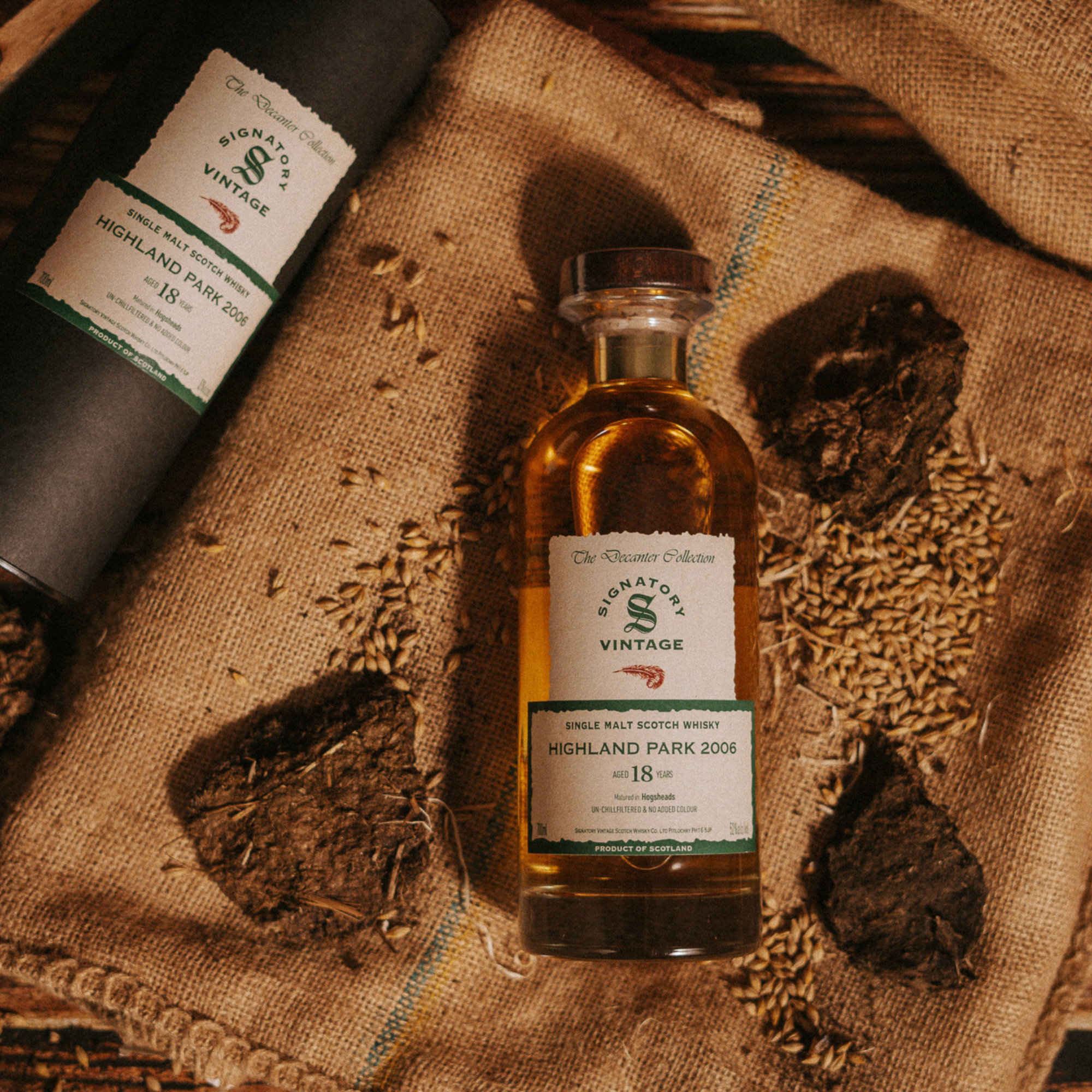Highland Park 2006 - 18 y.o. - Sig Ibisco Decanter