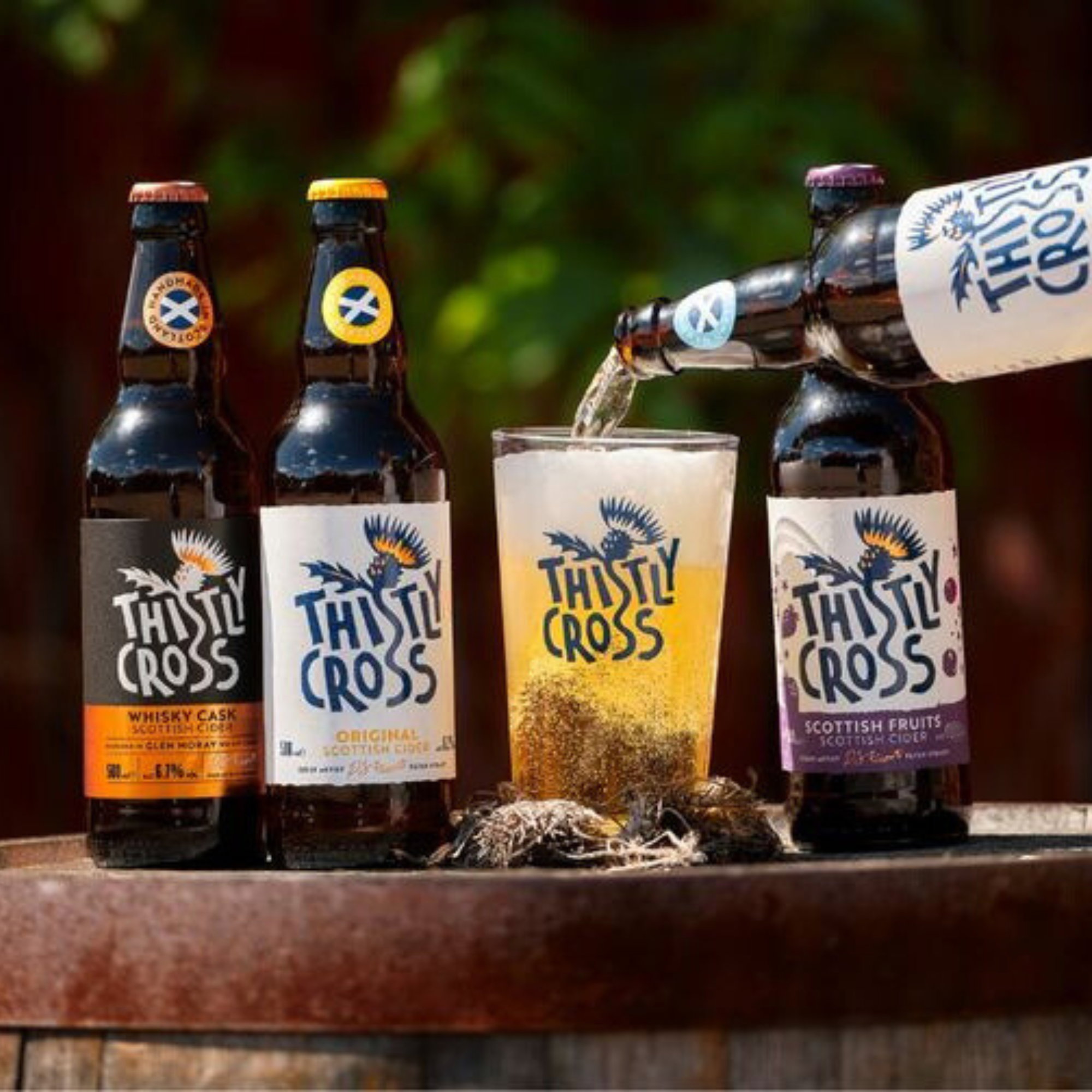 Thistly Cross - Whisky Cask Cider MHD- Artikel