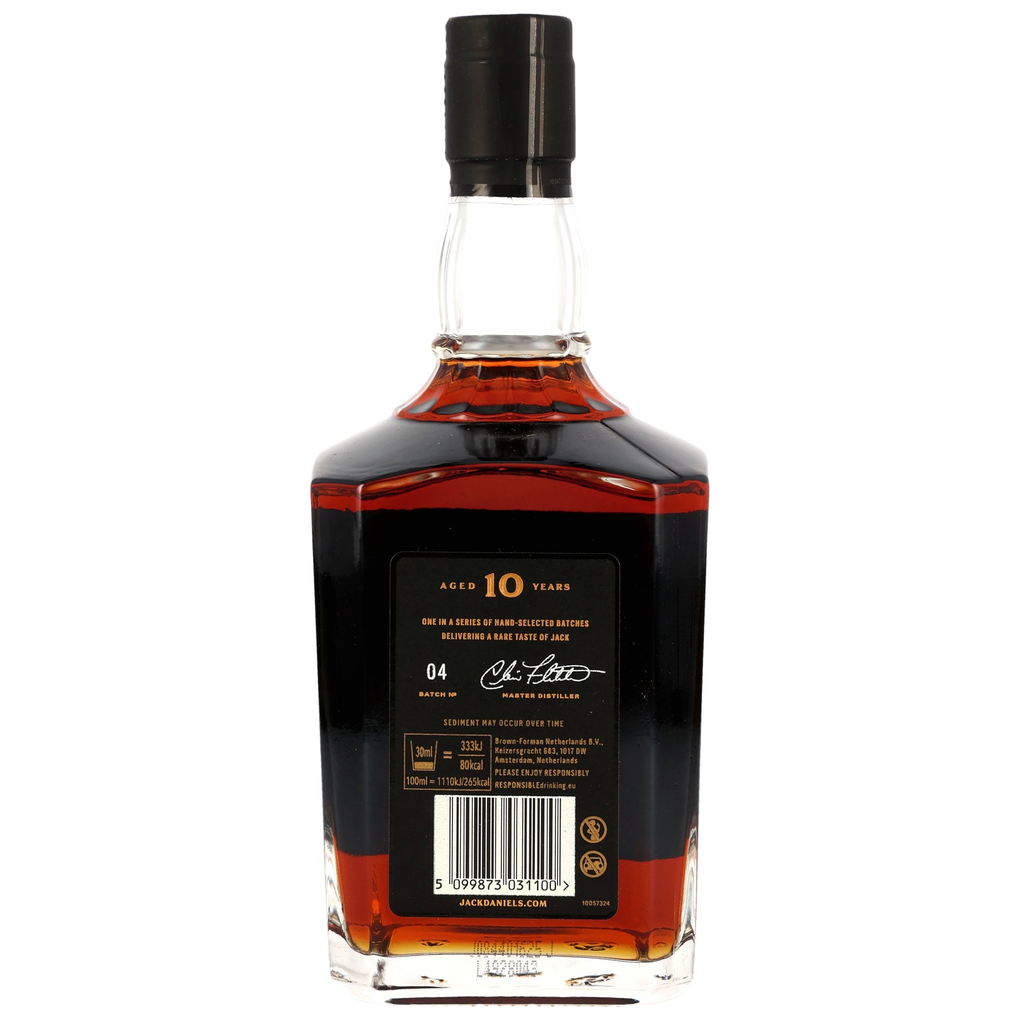 Jack Daniel's 10 y.o. Batch #4 - ohne GP