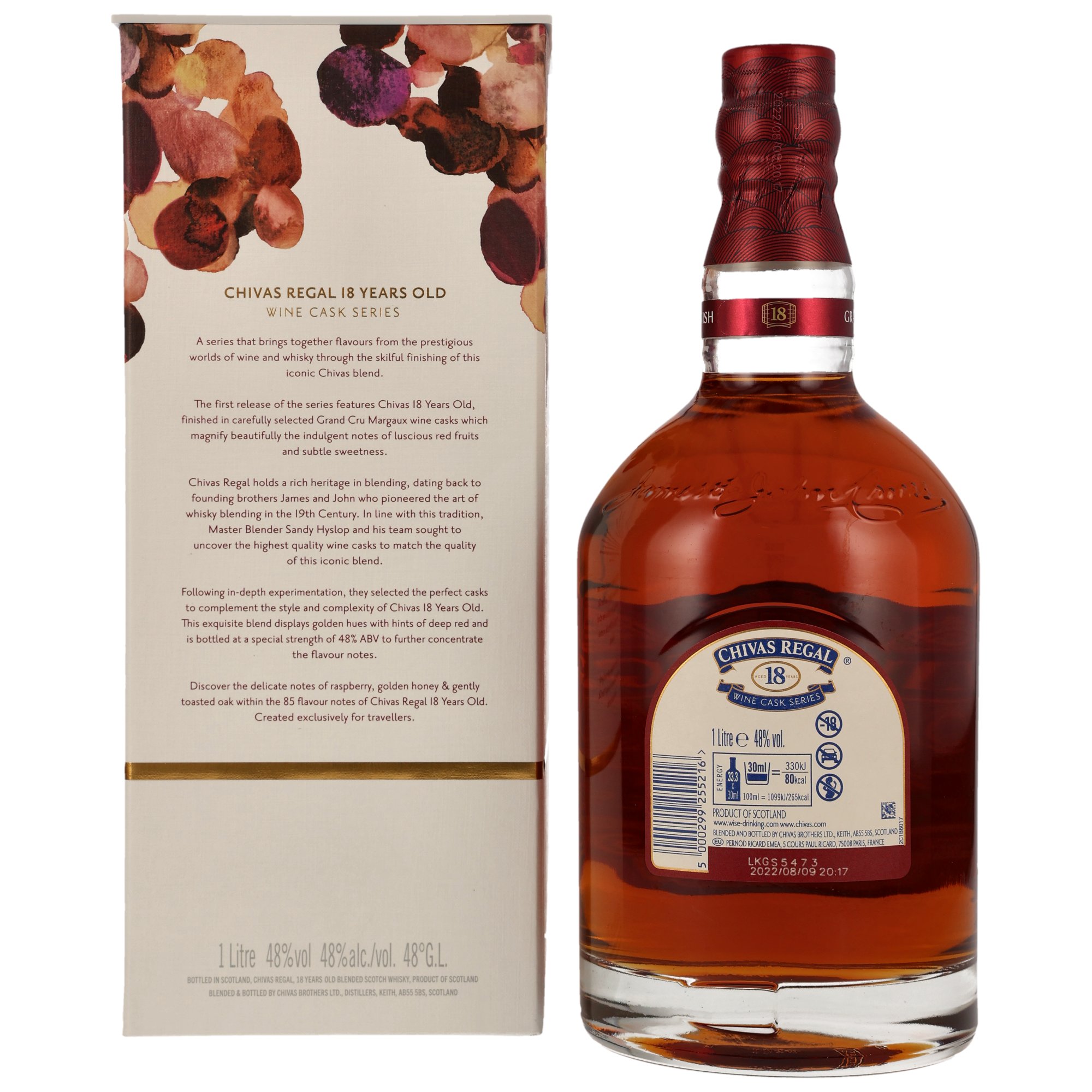 Chivas Regal 18 y.o. Margaux Wine Finish LITER