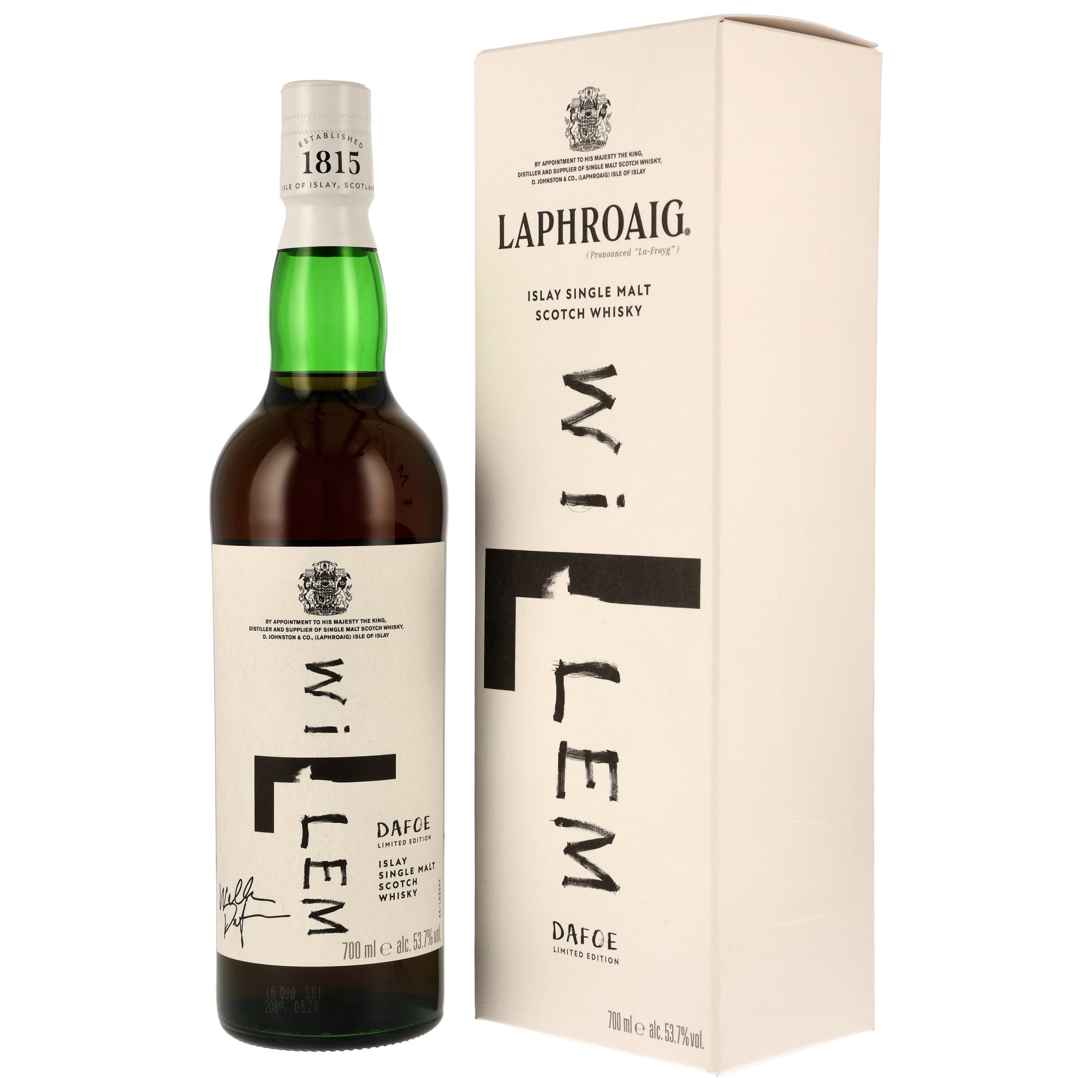 Laphroaig 14 y.o. Bold Character Willem Dafoe - Oloroso Sherry Casks Finish