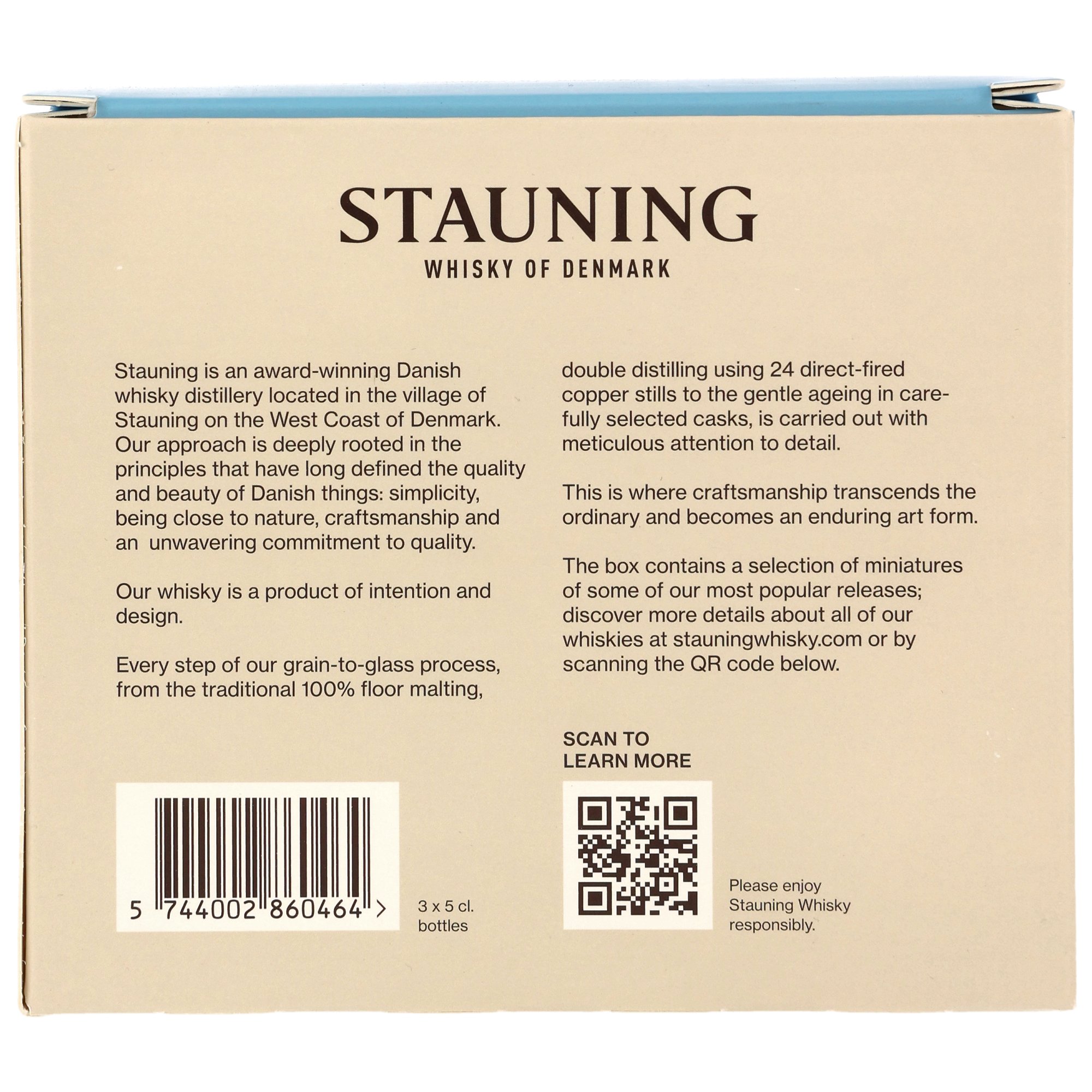 Stauning Core Set Mini Collection - Danish Whisky - Neue Ausstattung 2026