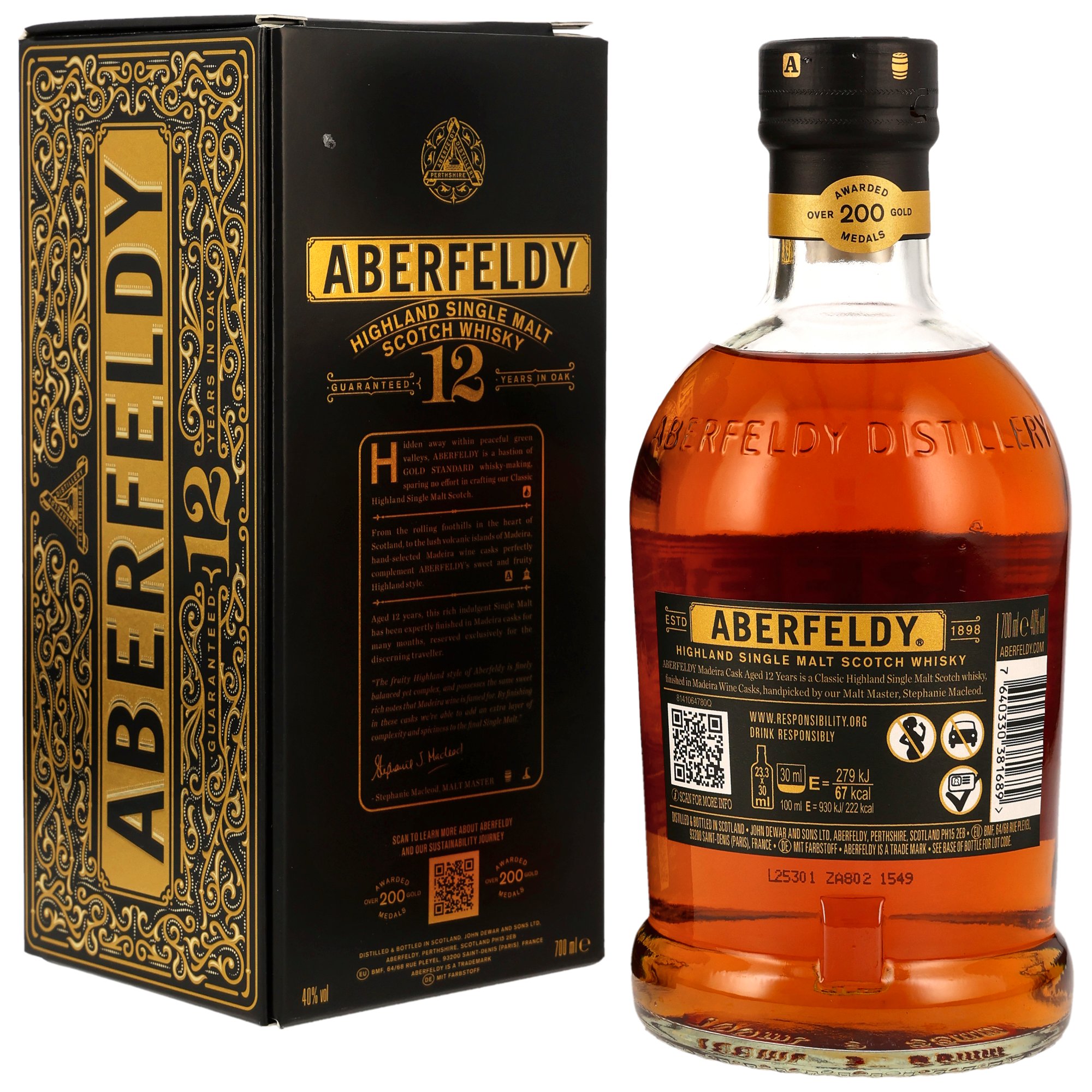 Aberfeldy 12 y.o. Madeira Casks Finish
