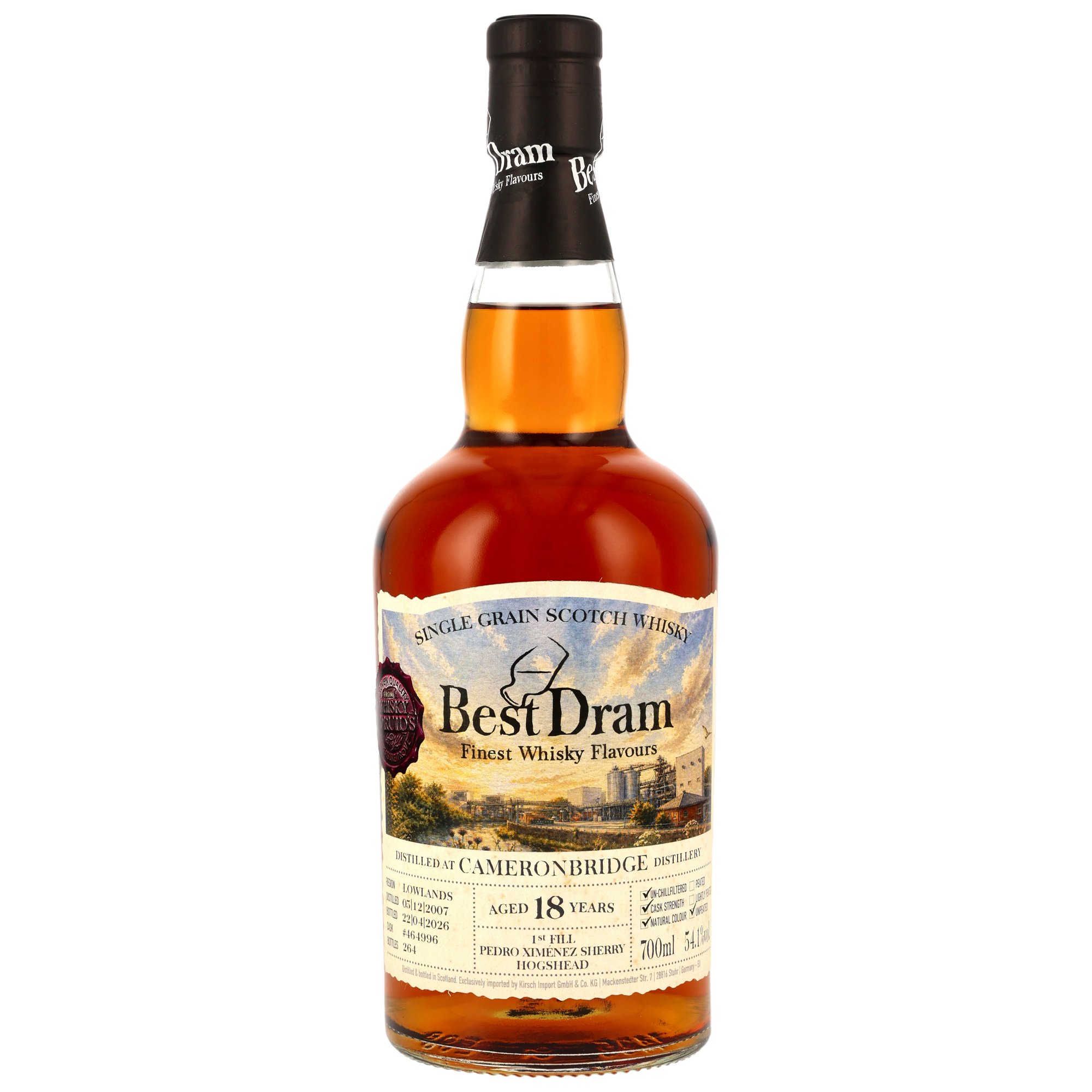 Best Dram Cameronbridge 18YO