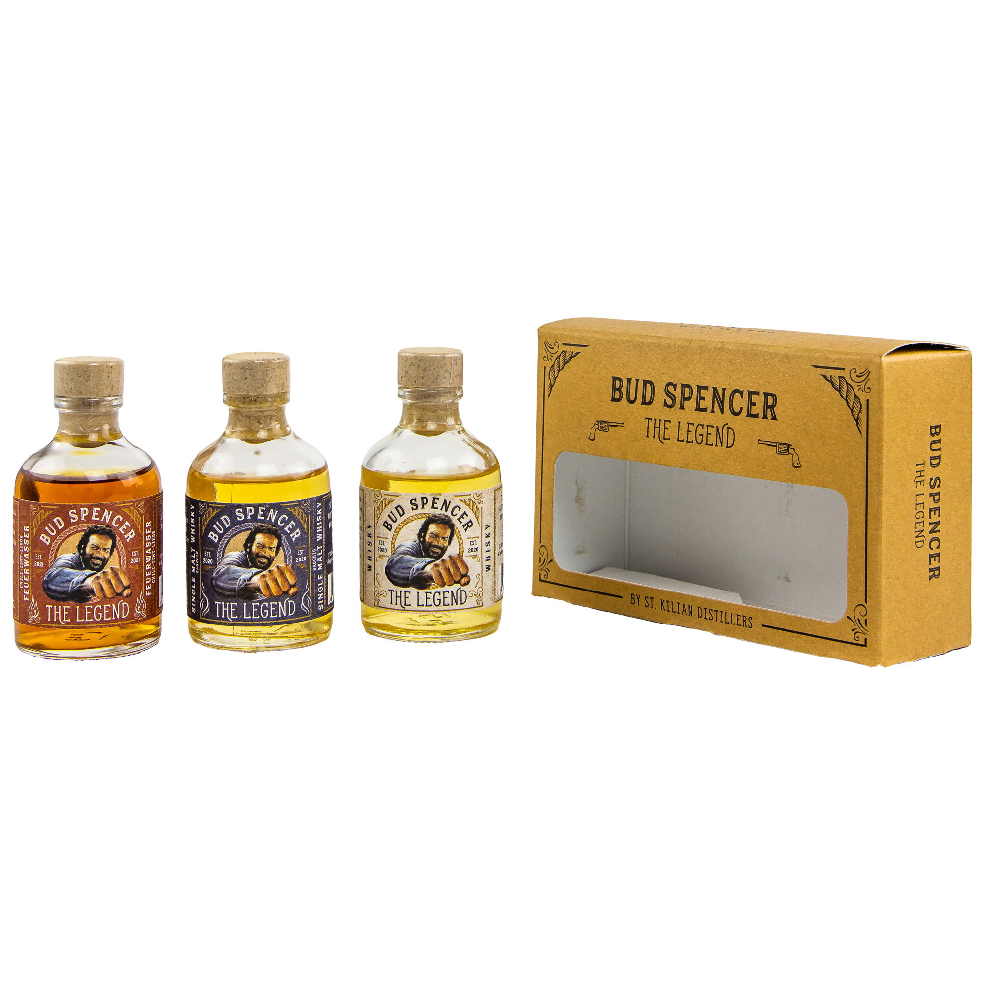 Bud Spencer The Legend Tasting Box 3x0,05l