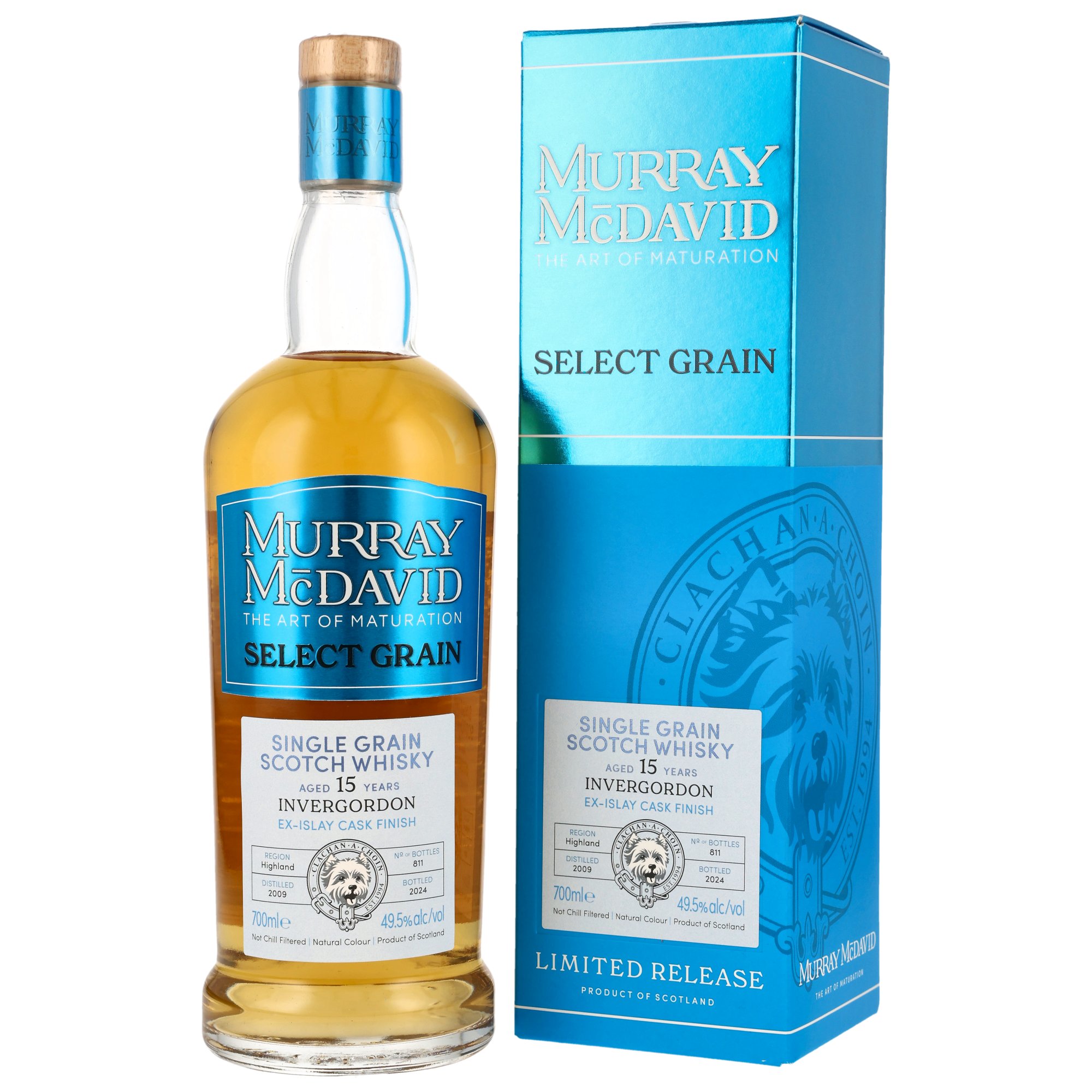 Invergordon 2009/2024 - 15 y.o. - Ex-Islay Cask - Murray McDavid