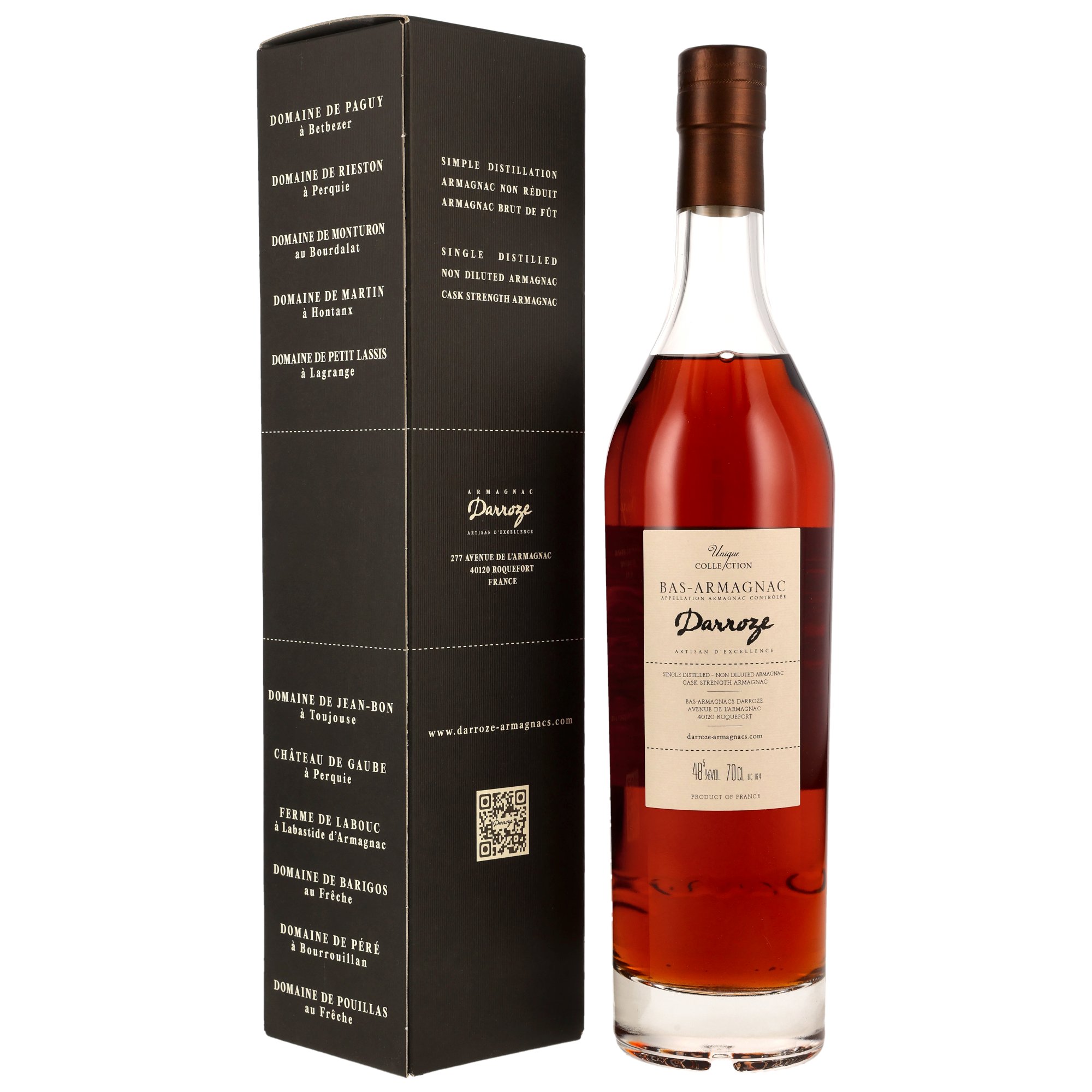 Domaine de Pouteou 1999/2025 - 26 y.o. - Armagnac Darroze