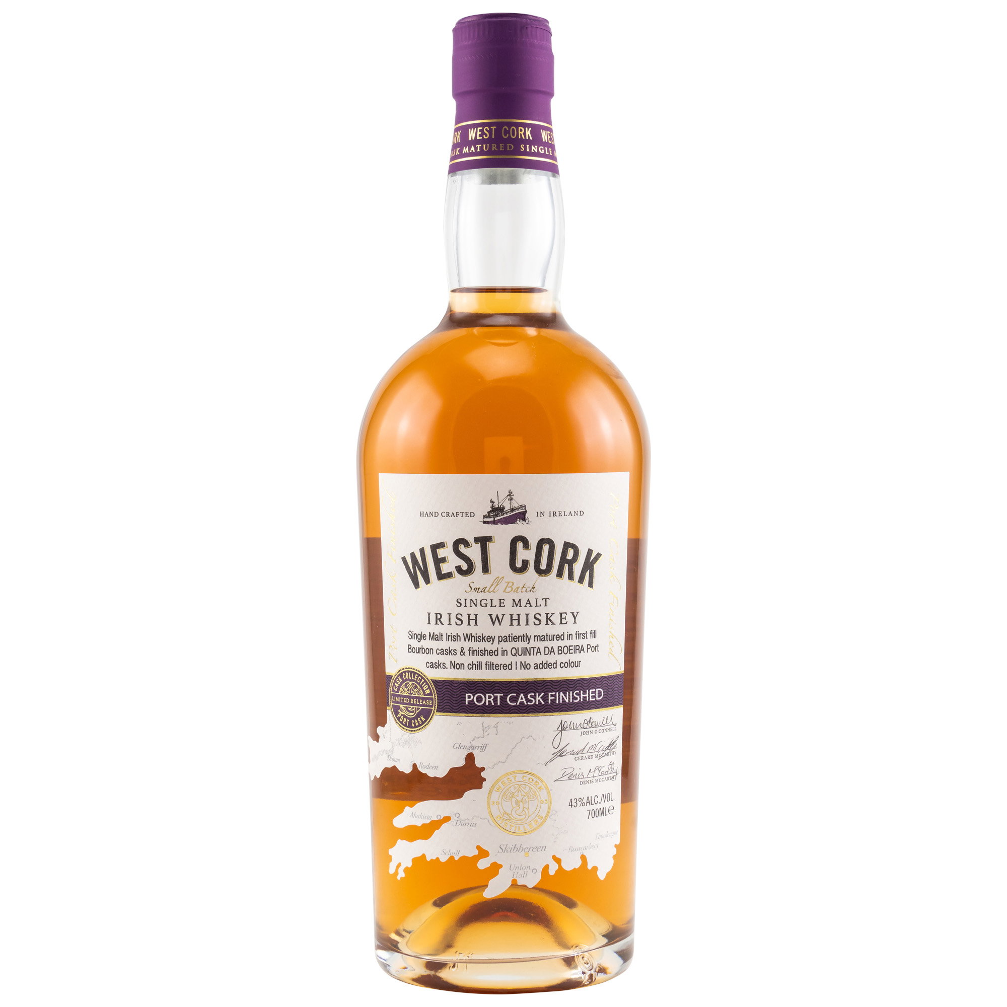 West Cork Single Malt Port Cask Finish