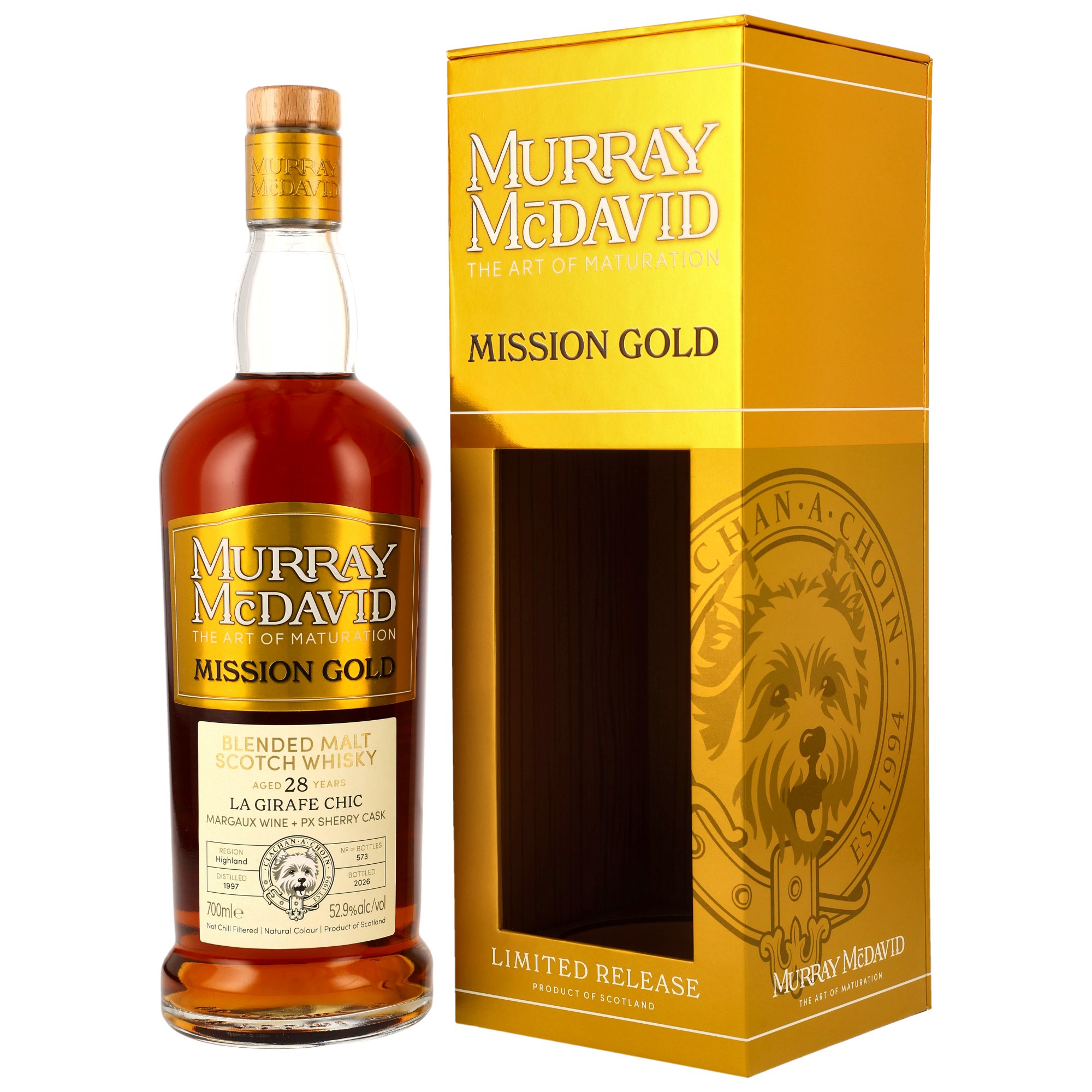 La Girafe Chic 1997/2026 - 28 y.o. - Margaux Wine + PX Sherry Casks - Murray McDavid