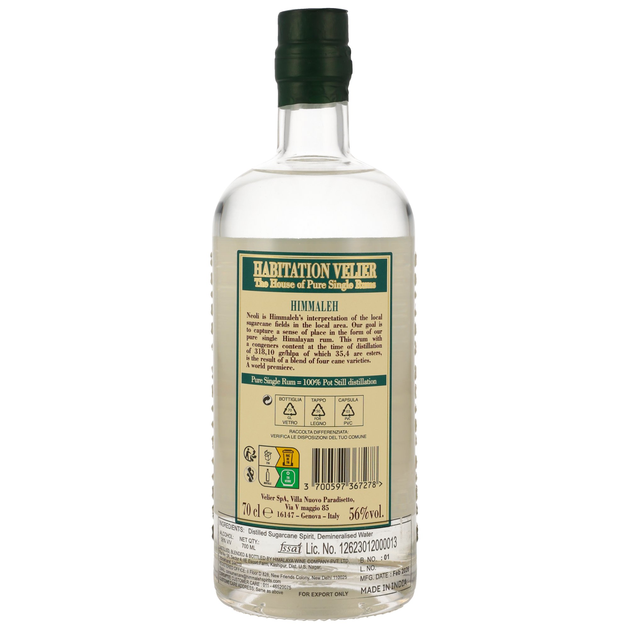 Habitation Velier HIMMALEH White Rum