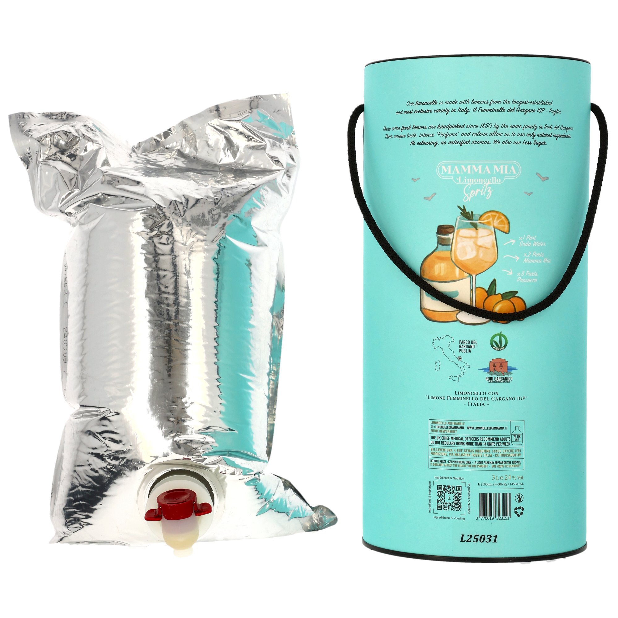 Limoncello Mamma Mia 3 Liter