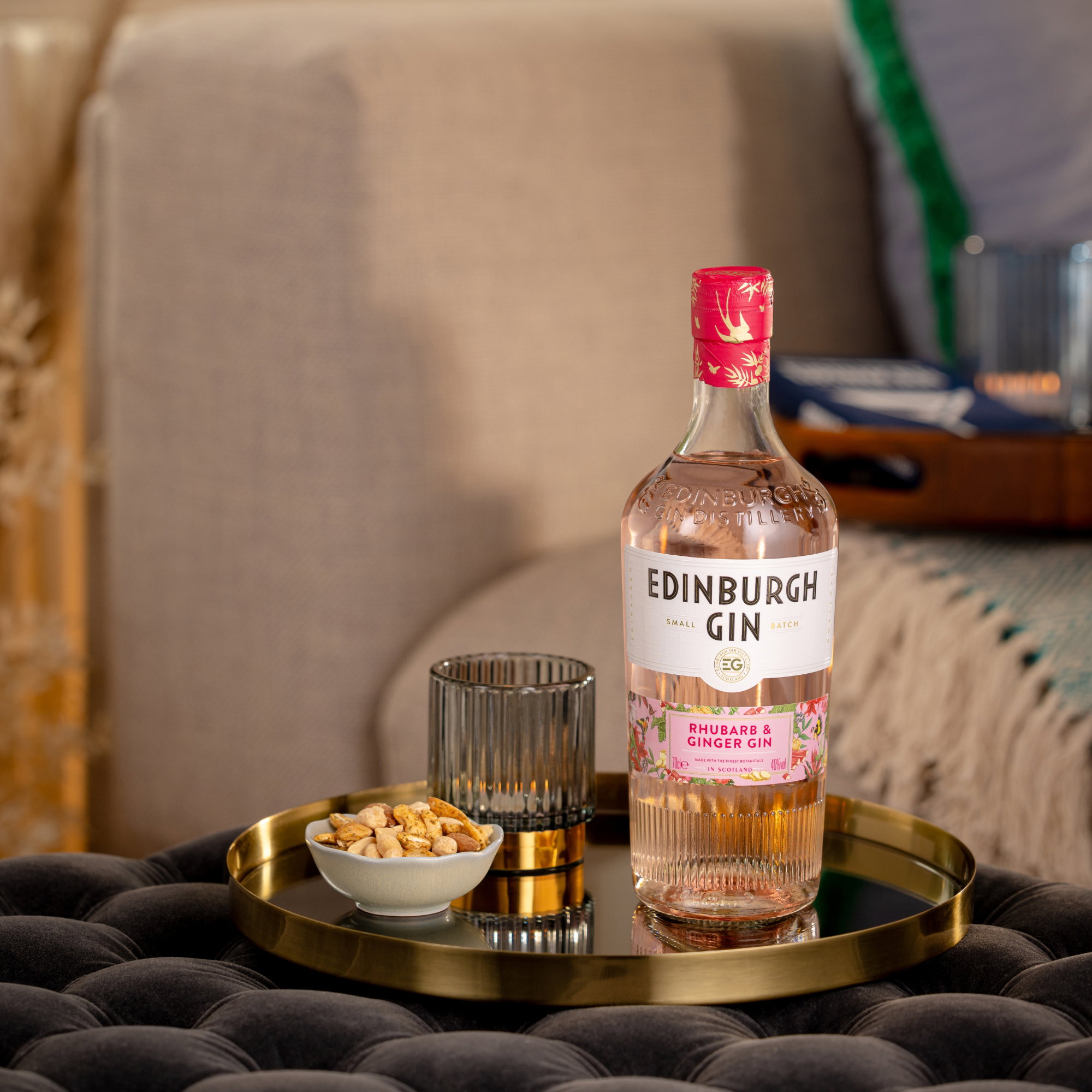 Edinburgh Gin Rhubarb & Ginger Neue Ausstattung