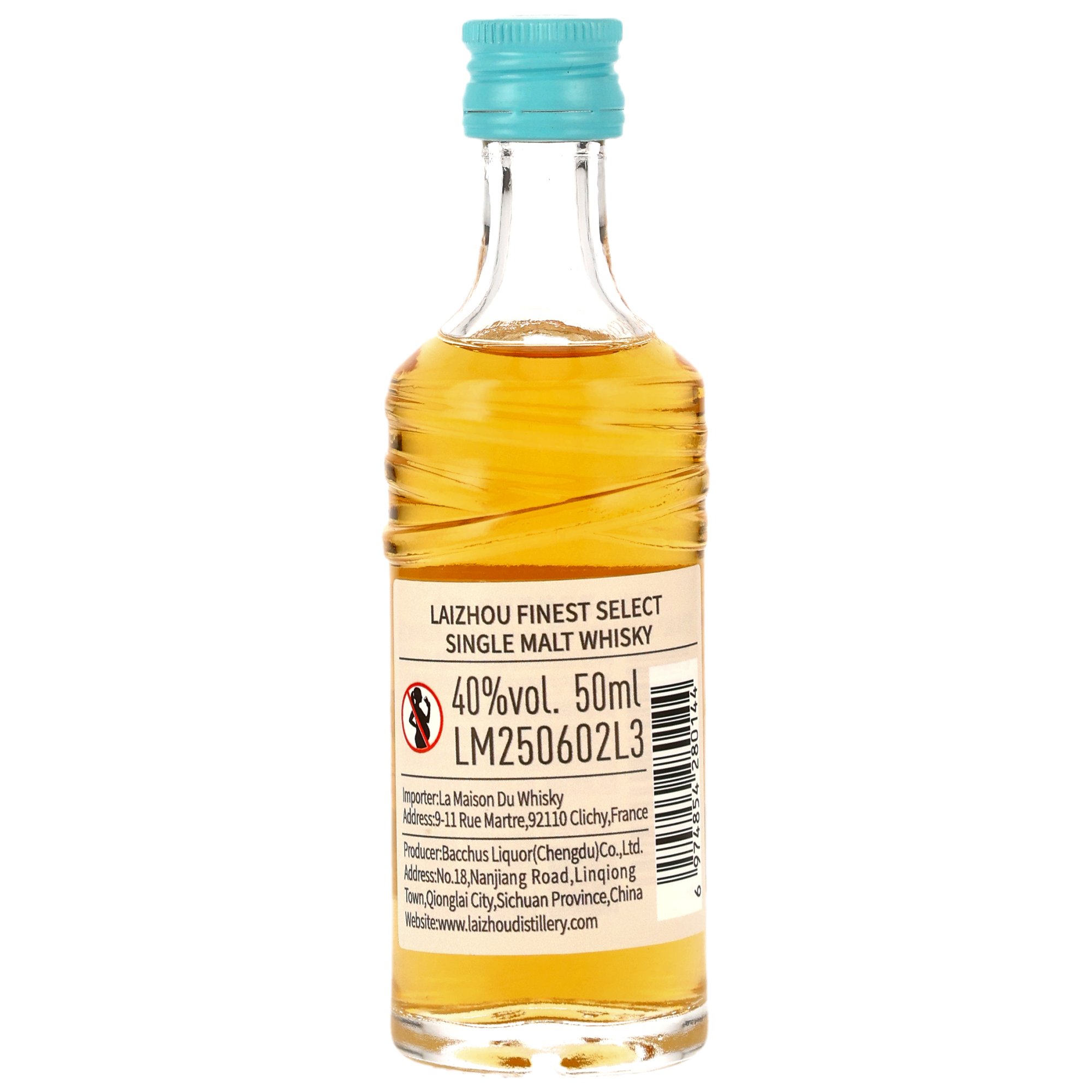 Laizhou Finest Select - Chinese Single Malt Whisky - Mini