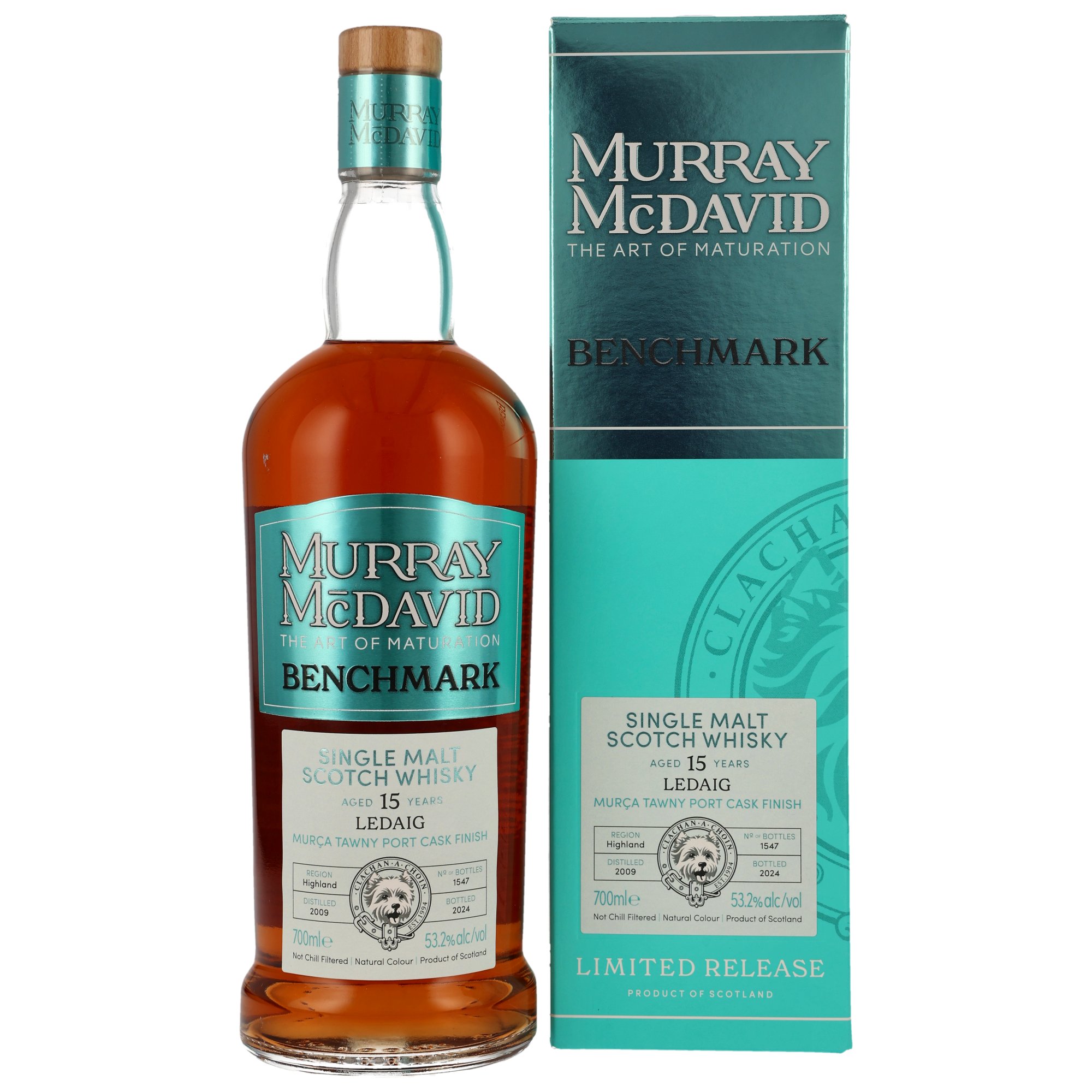 Ledaig 2009/2024 - 15 y.o. - Murca Tawny Port Cask - Murray McDavid