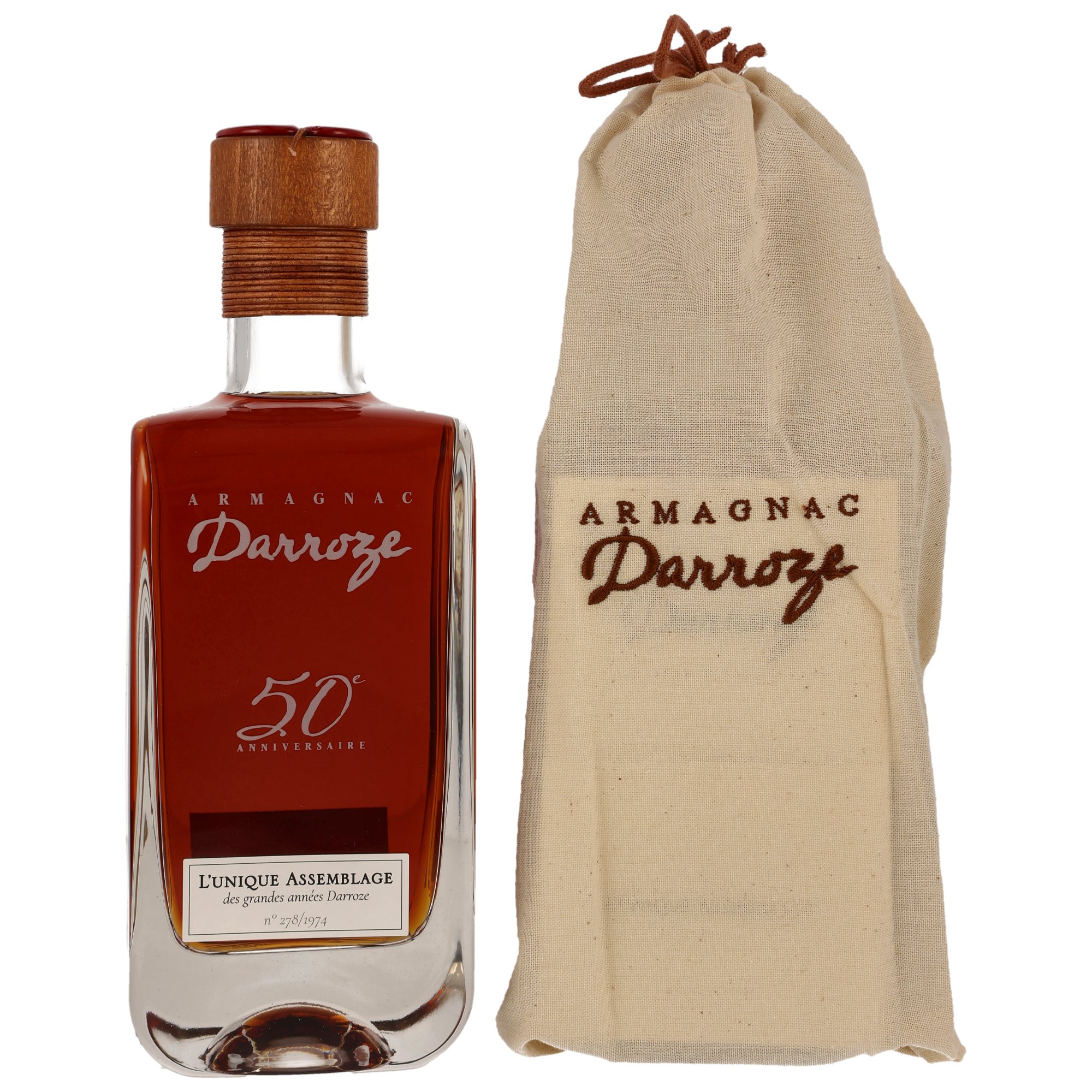 Carafe L'Unique Assemblage Cuvee 50e Anniversaire - Armagnac Darroze