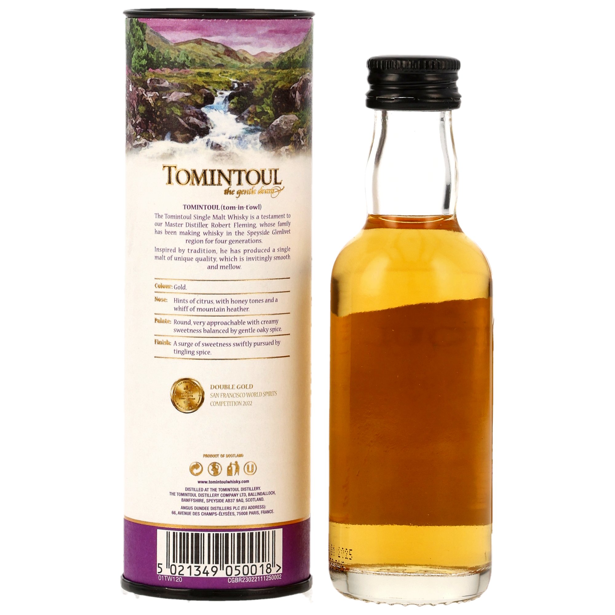 Tomintoul 10 y.o. - Mini Neue Ausstattung