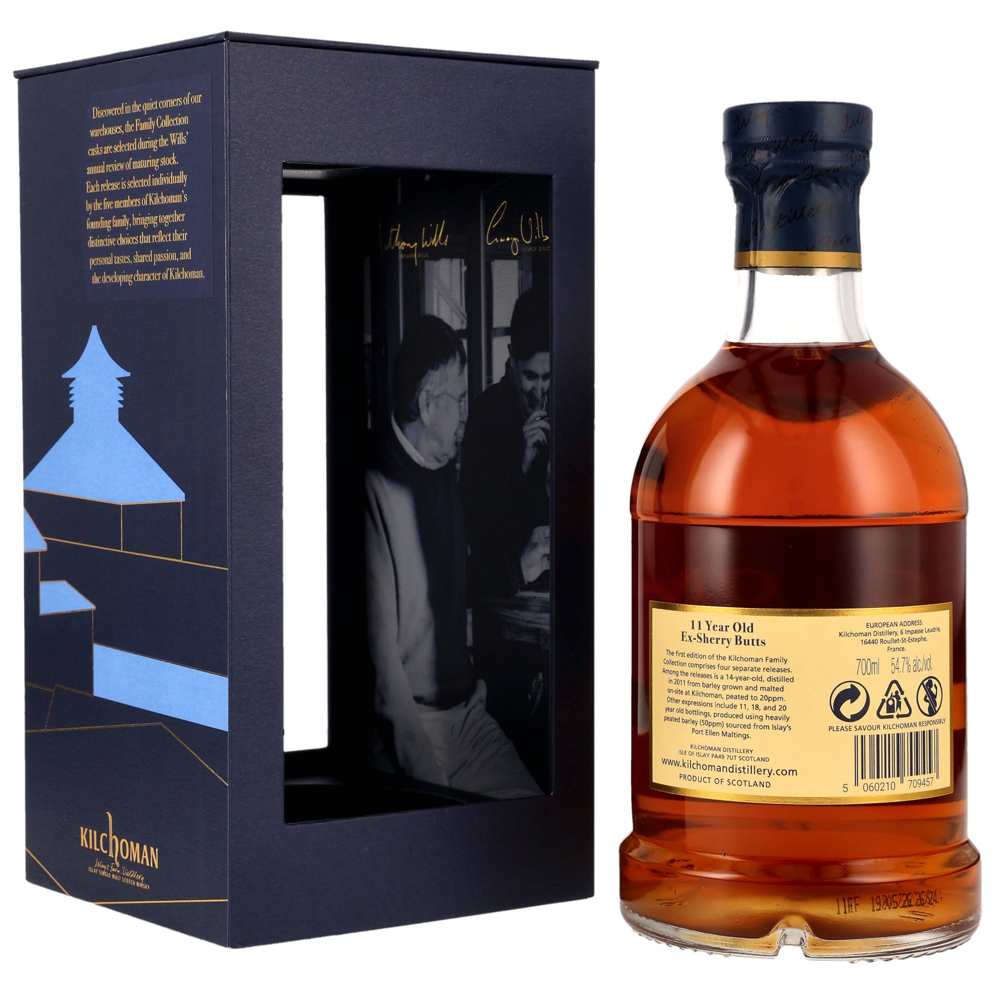 Kilchoman 11 y.o. Family Collection Sherry Cask 50 ppm Heavily Peated