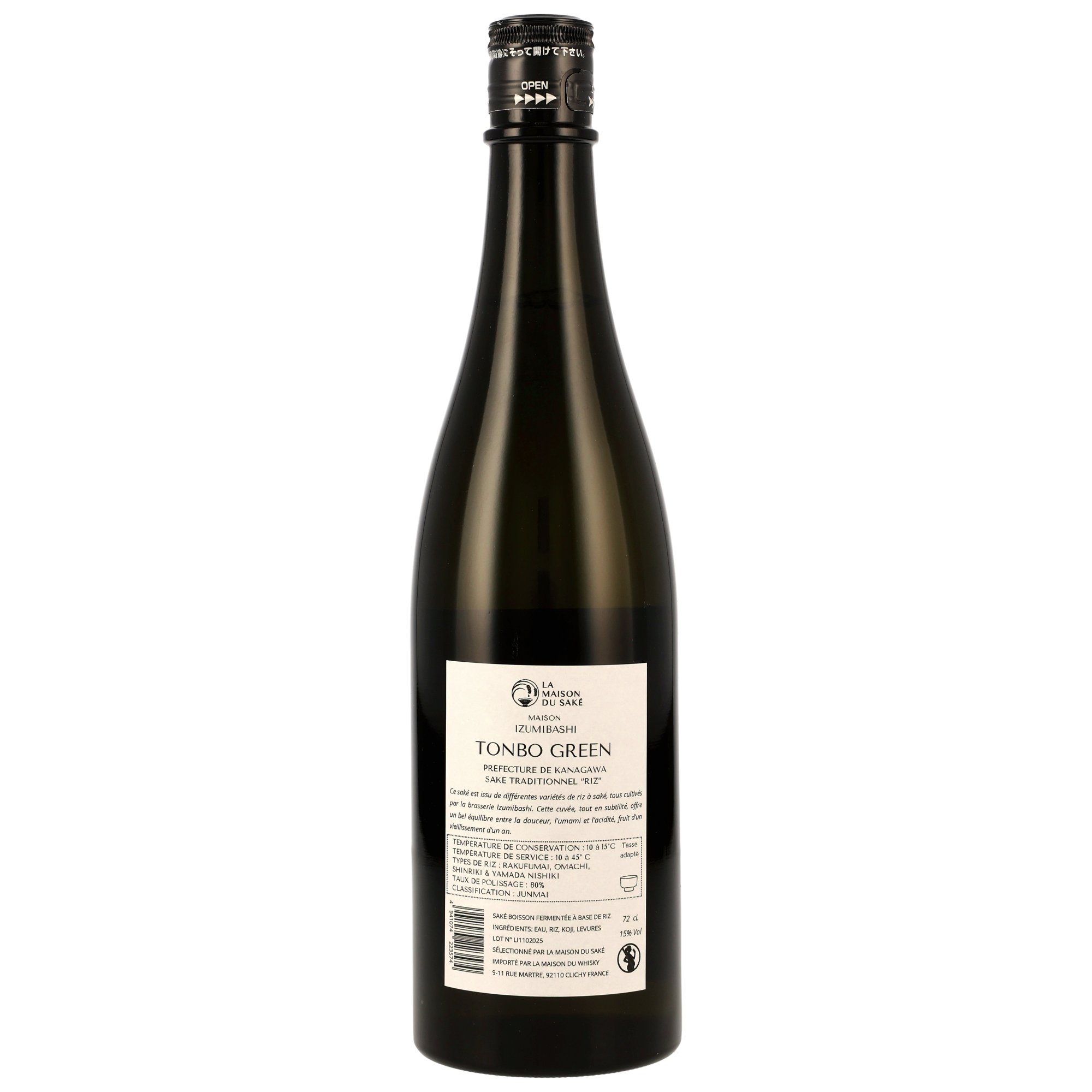 Izumibashi Tonbo Green Sake
