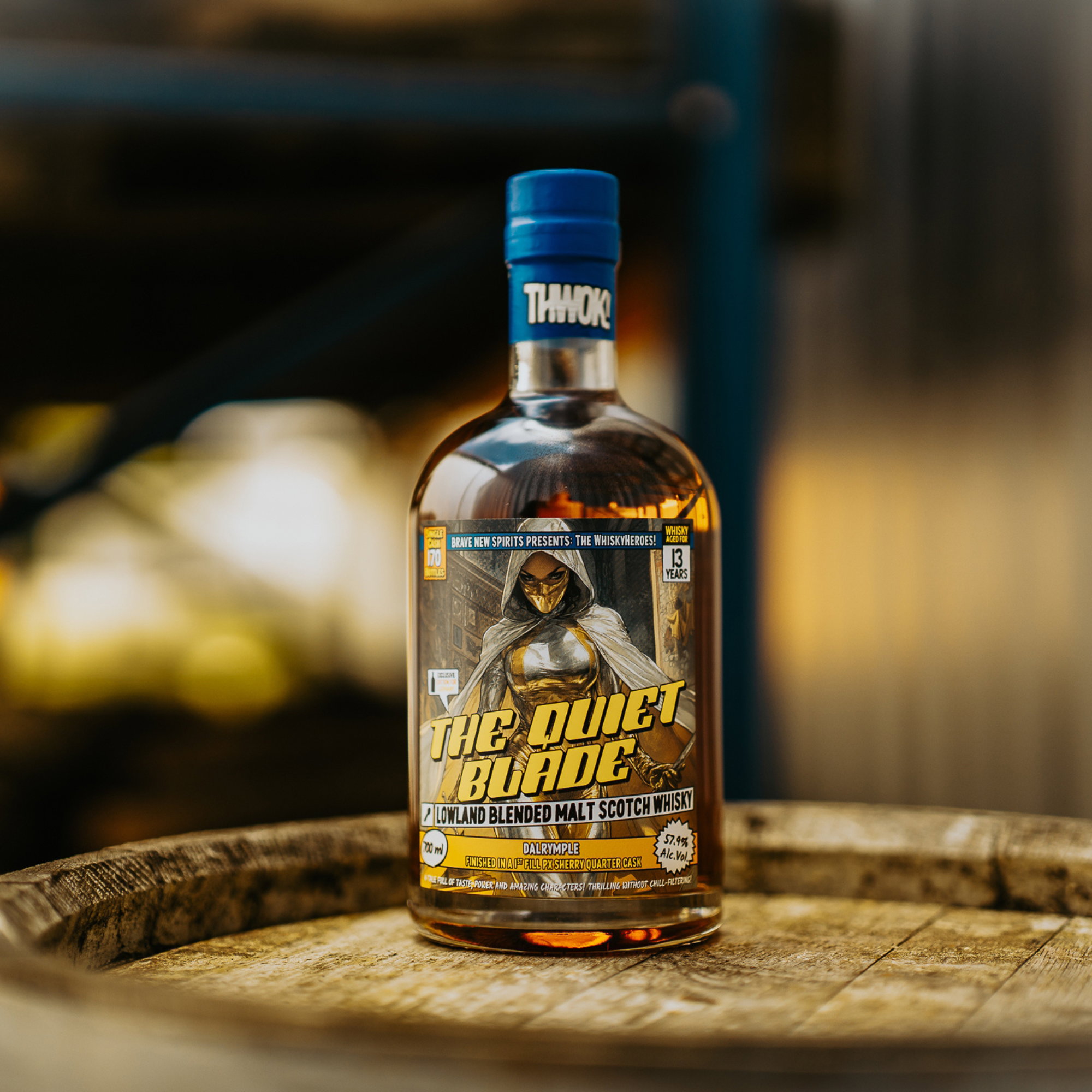 Dalrymple 13 y.o. Whiskyheroes: The Quiet Blade - Brave New Spirits - Exclusive for Germany