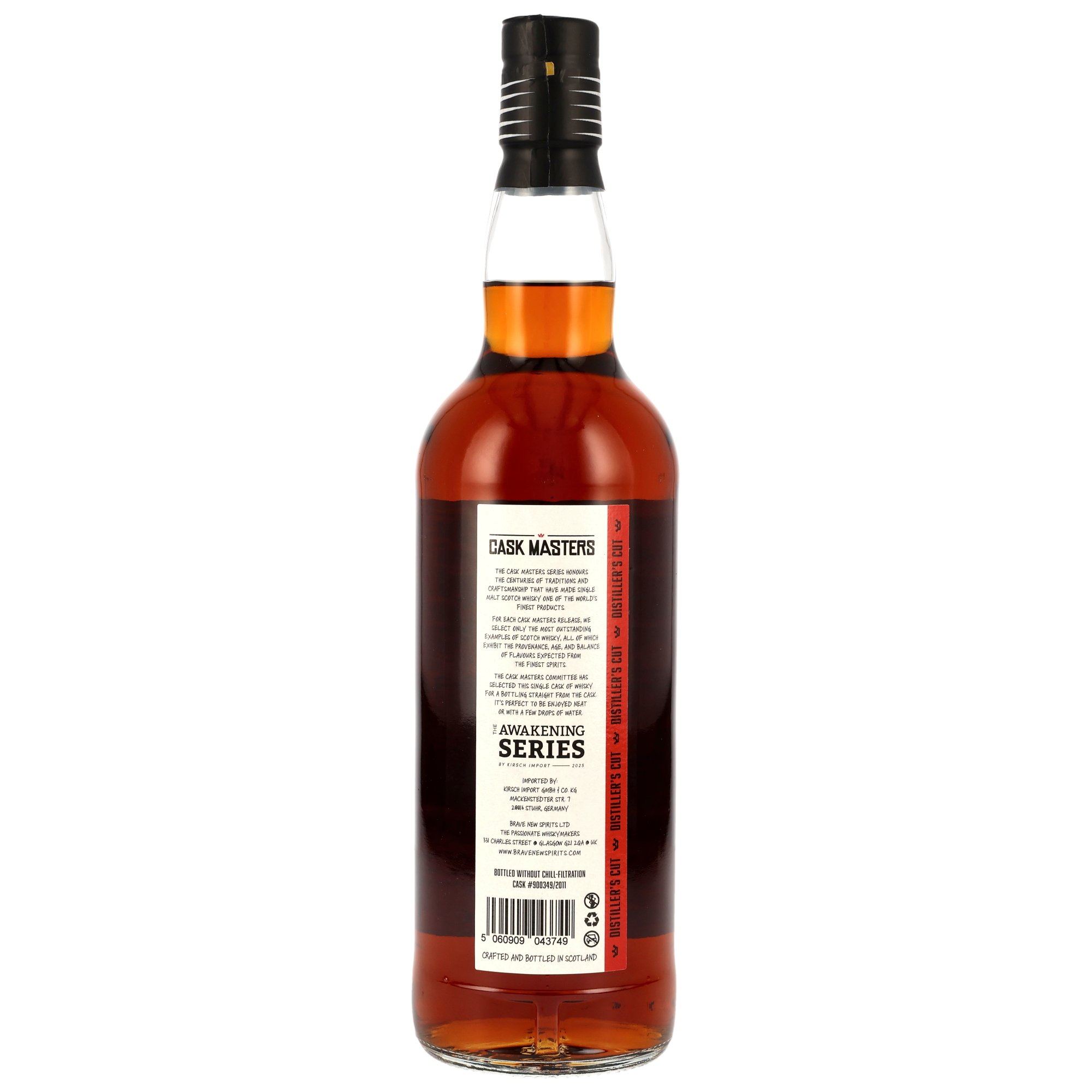 Macduff 2011/2025 - 13 y.o. - 1st Fill Oloroso Sherry Cask #900349/2011 - Cask Masters - Brave New Spirits