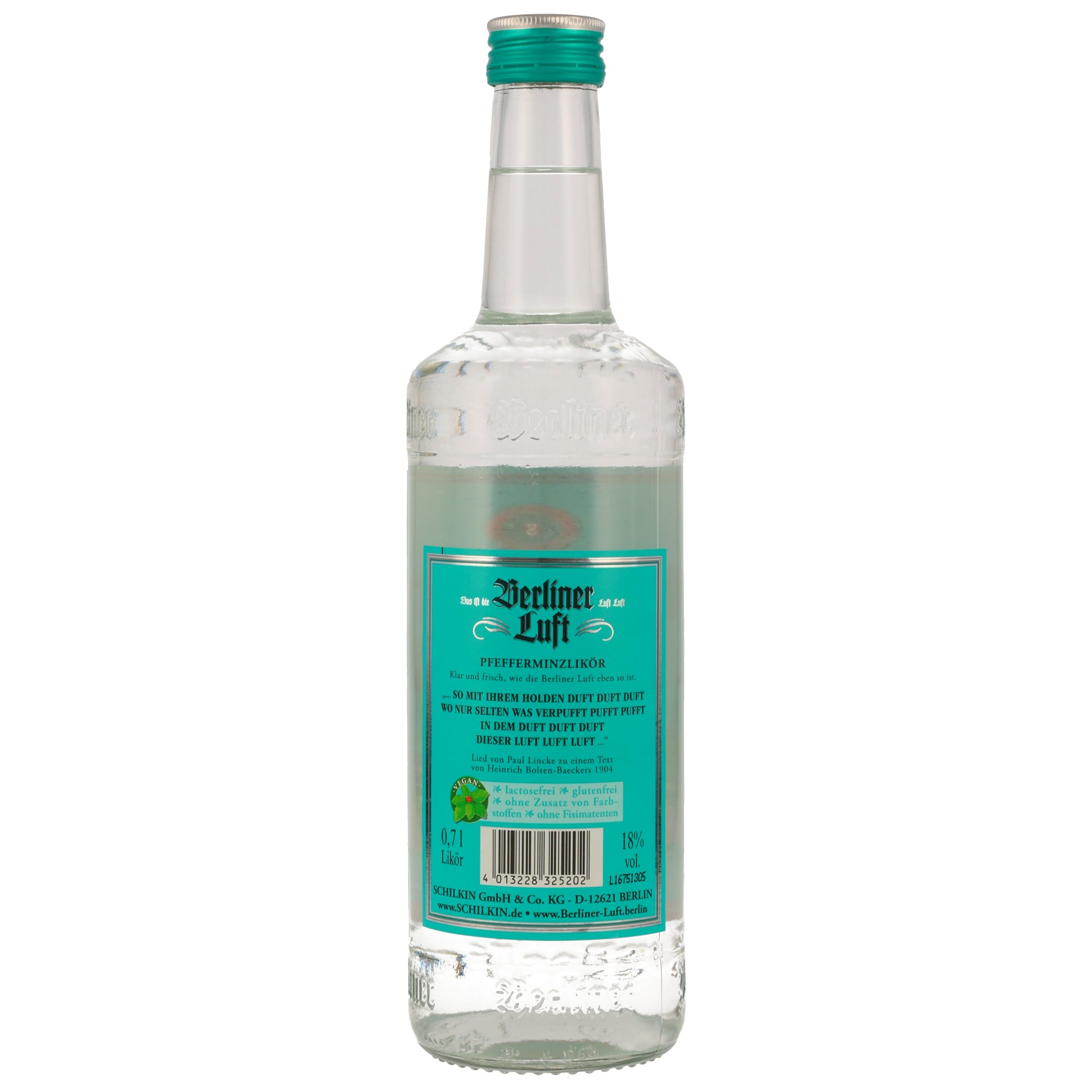 Berliner Luft Pfefferminzlikör Limited Berlin Edition