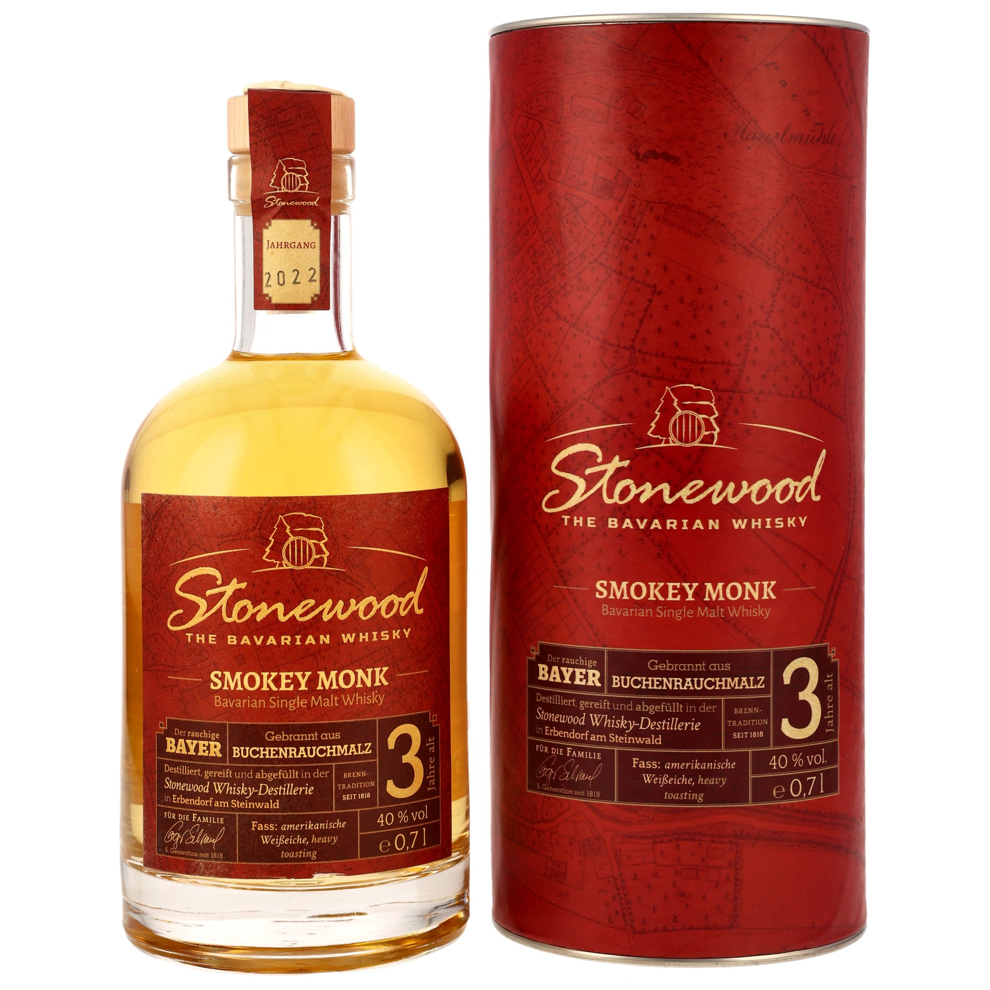 Stonewood Distillery 2022 - 3 y.o. - Smokey Monk