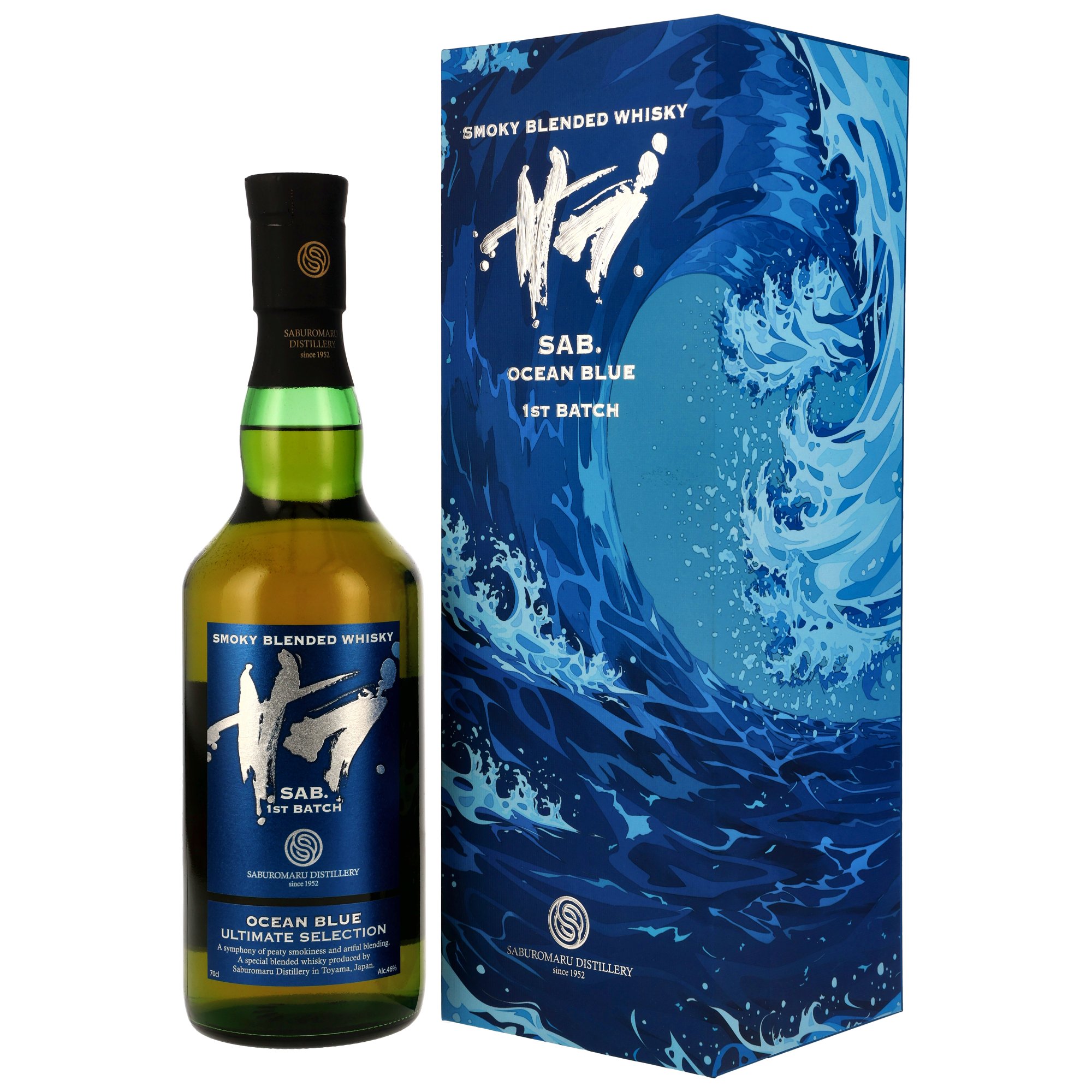 Saburomaru SAB. Ocean Blue - Smoky Blended Whisky - Ultimate Selection