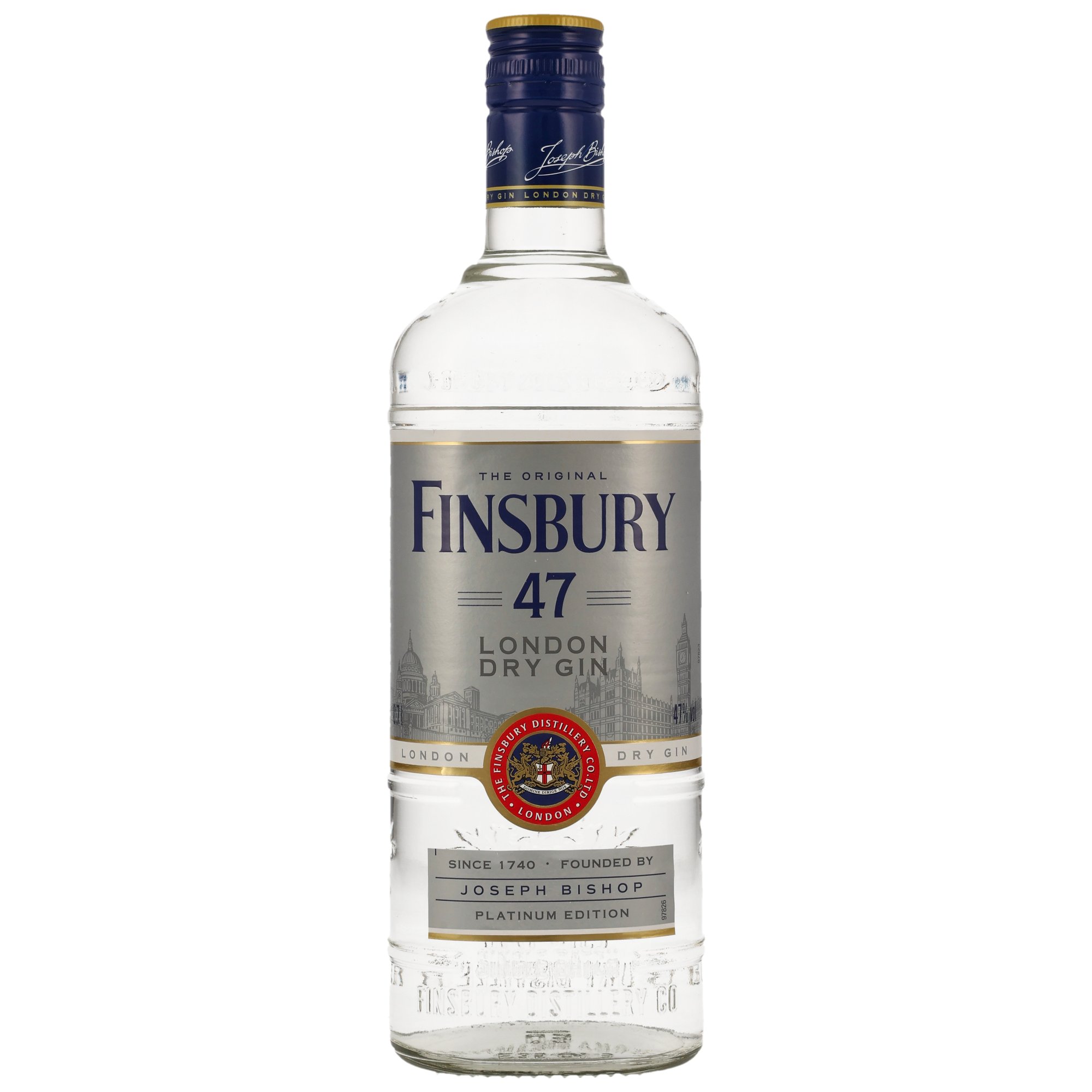 Finsbury 47 London Dry Gin -  neue Ausstattung