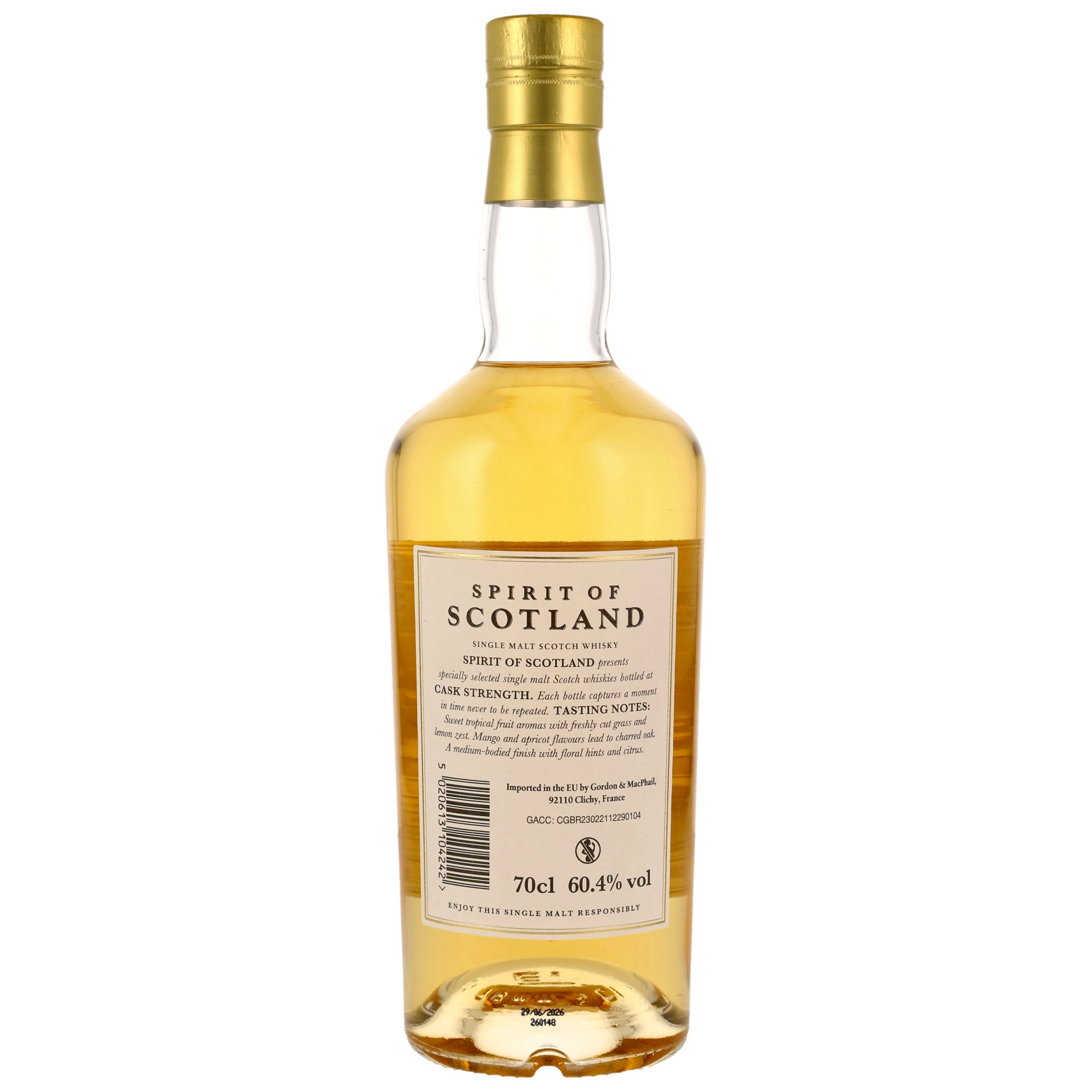Annandale 2018/2026 - 8 y.o. - Refill Bourbon Barrel #163 - G&M Spirit of Scotland