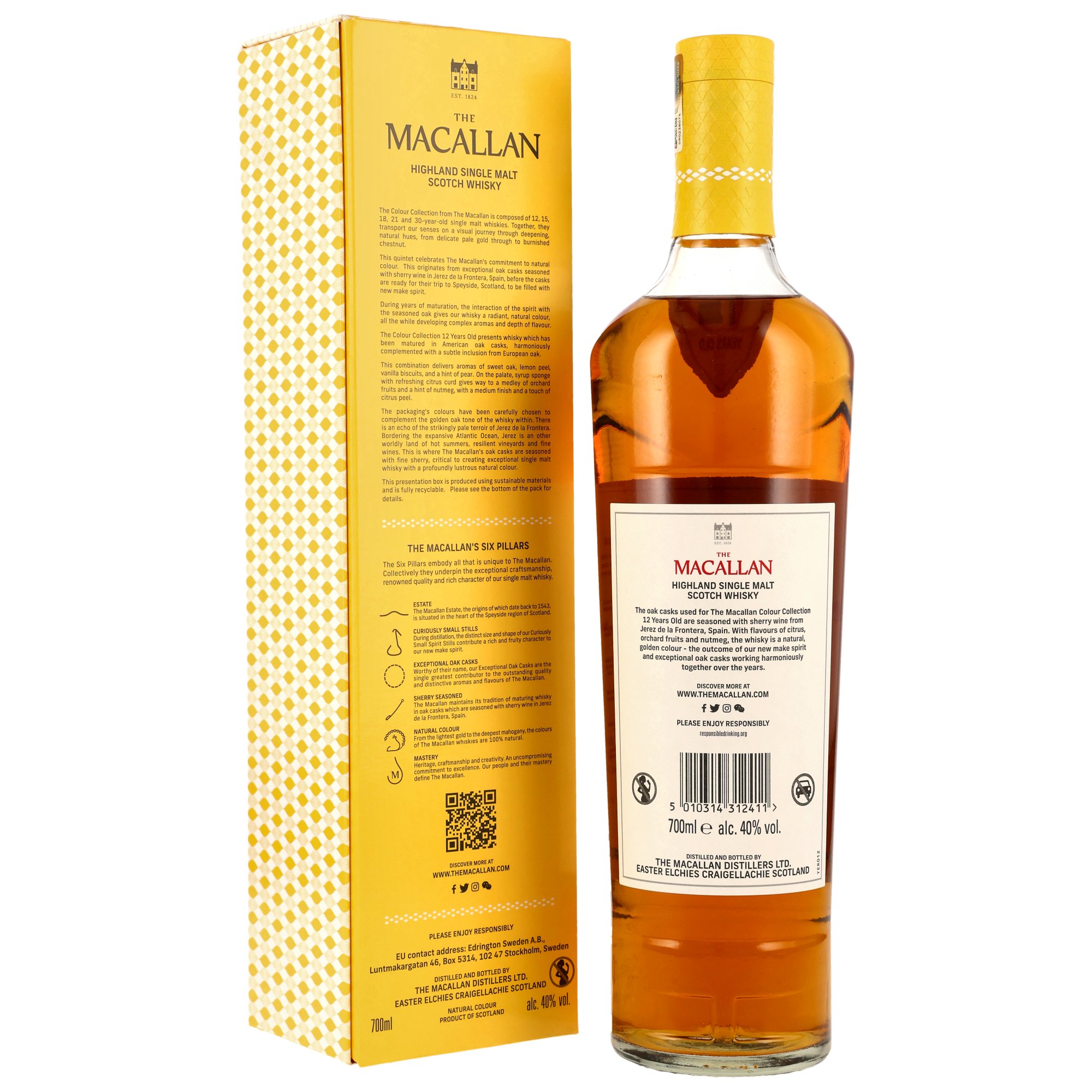 Macallan 12 y.o. Colour Collection