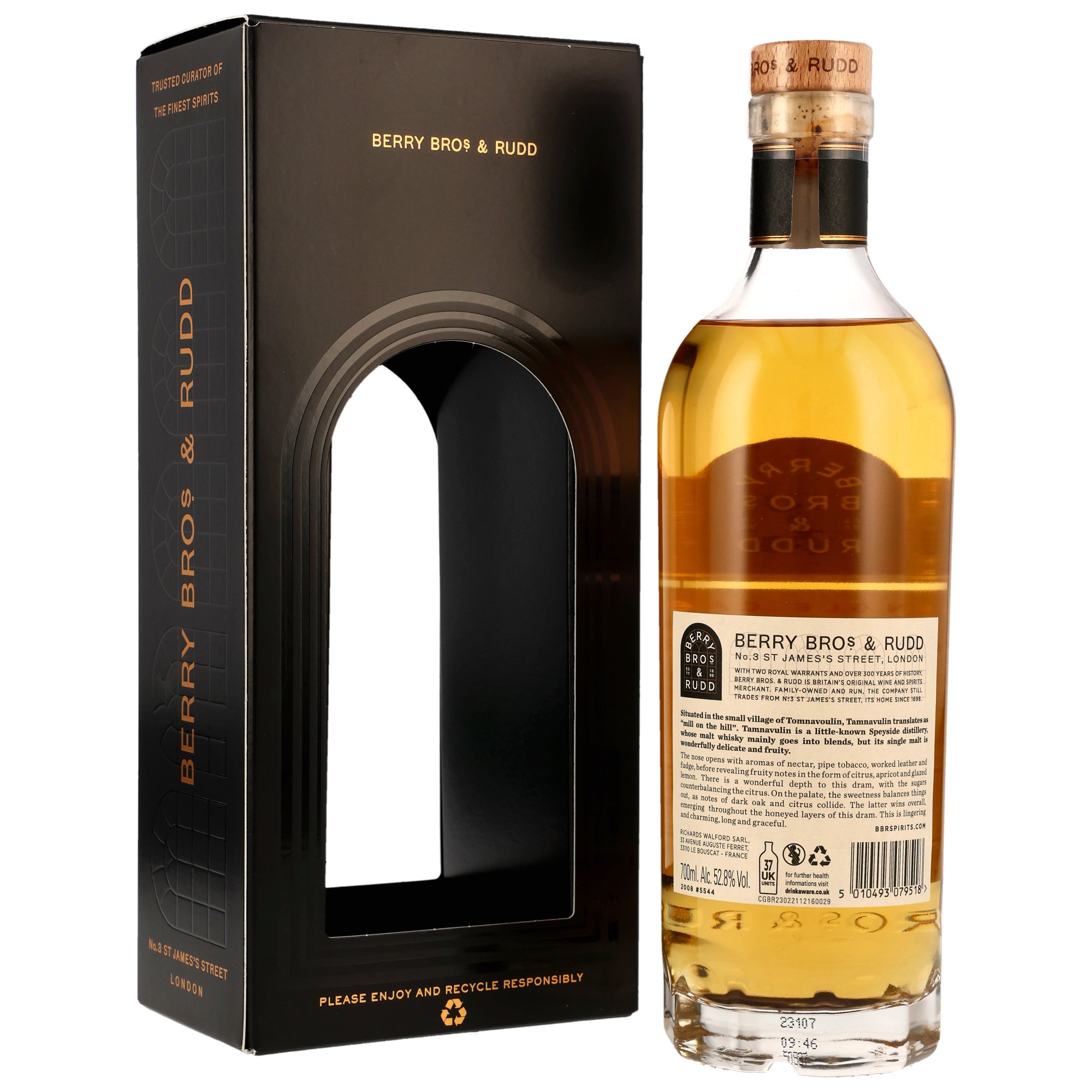 Tamnavulin 2008/2023 - #5544 (Berry Bros and Rudd)