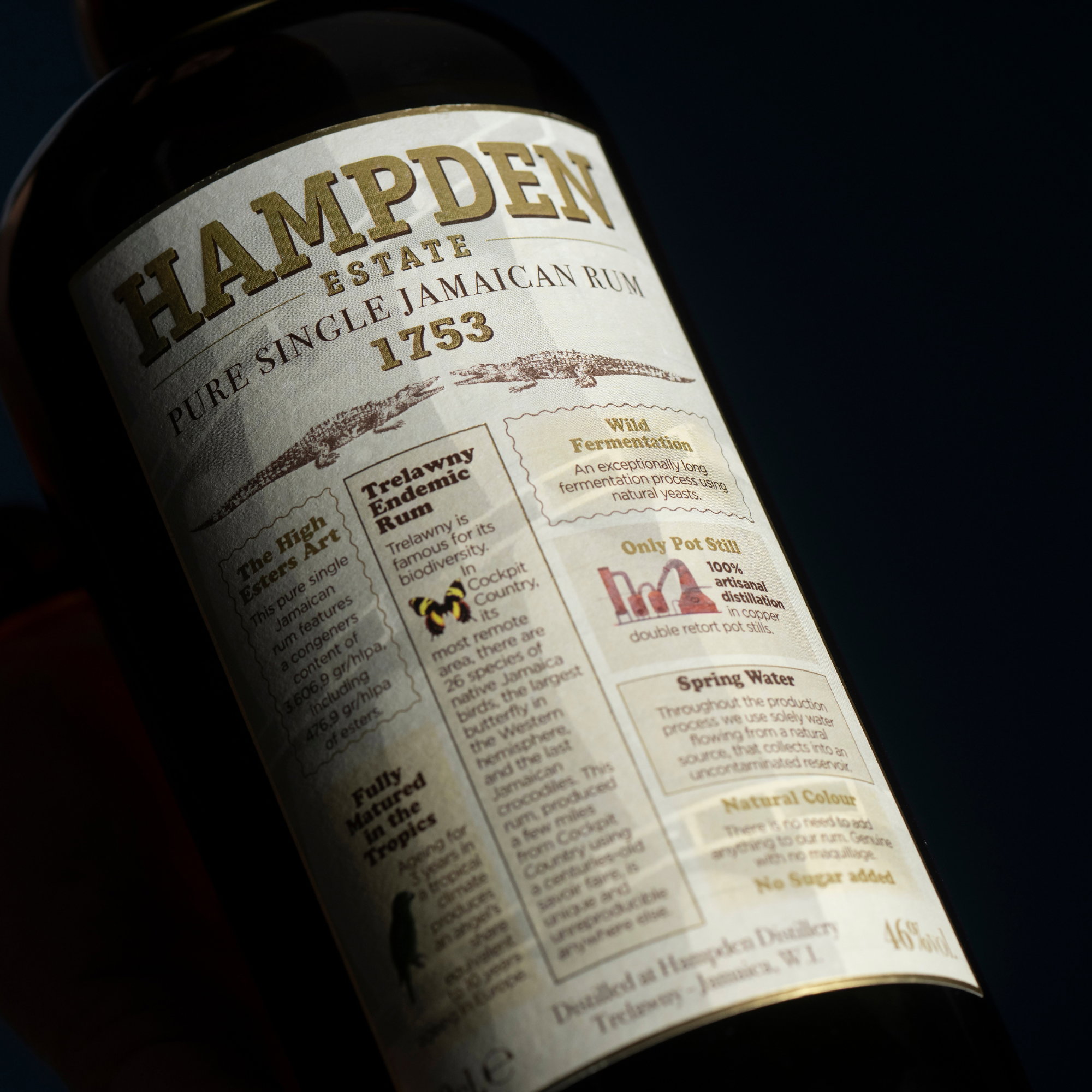 Hampden 1753 - Pure Single Jamaican Rum