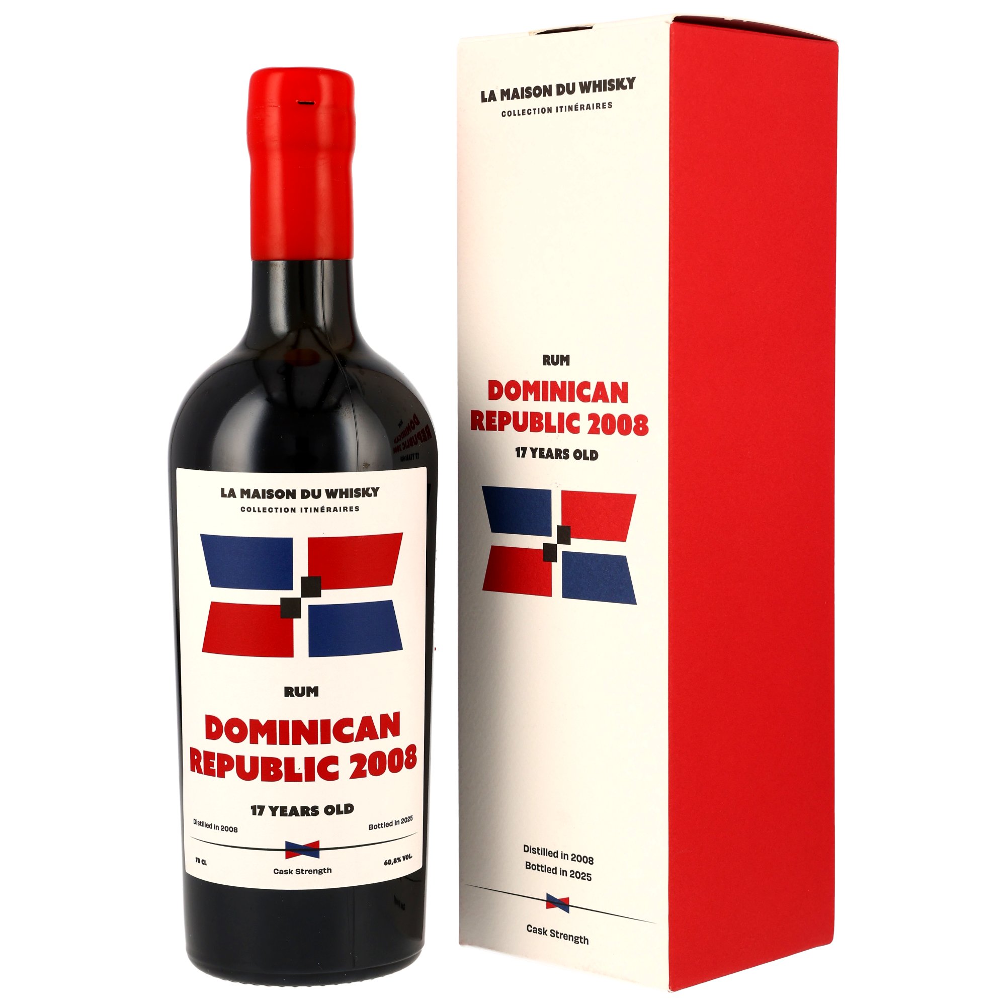 Dominican Republic 2008/2025 - 17 y.o. - ex-Madeira Cask #DR08MD01 - Flag Series