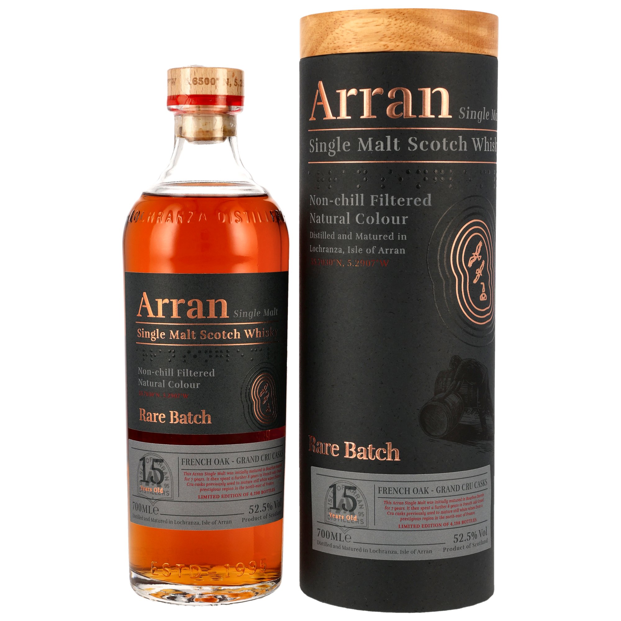 Arran 15 y.o. - Rare Batch French Oak Grand Cru Finish
